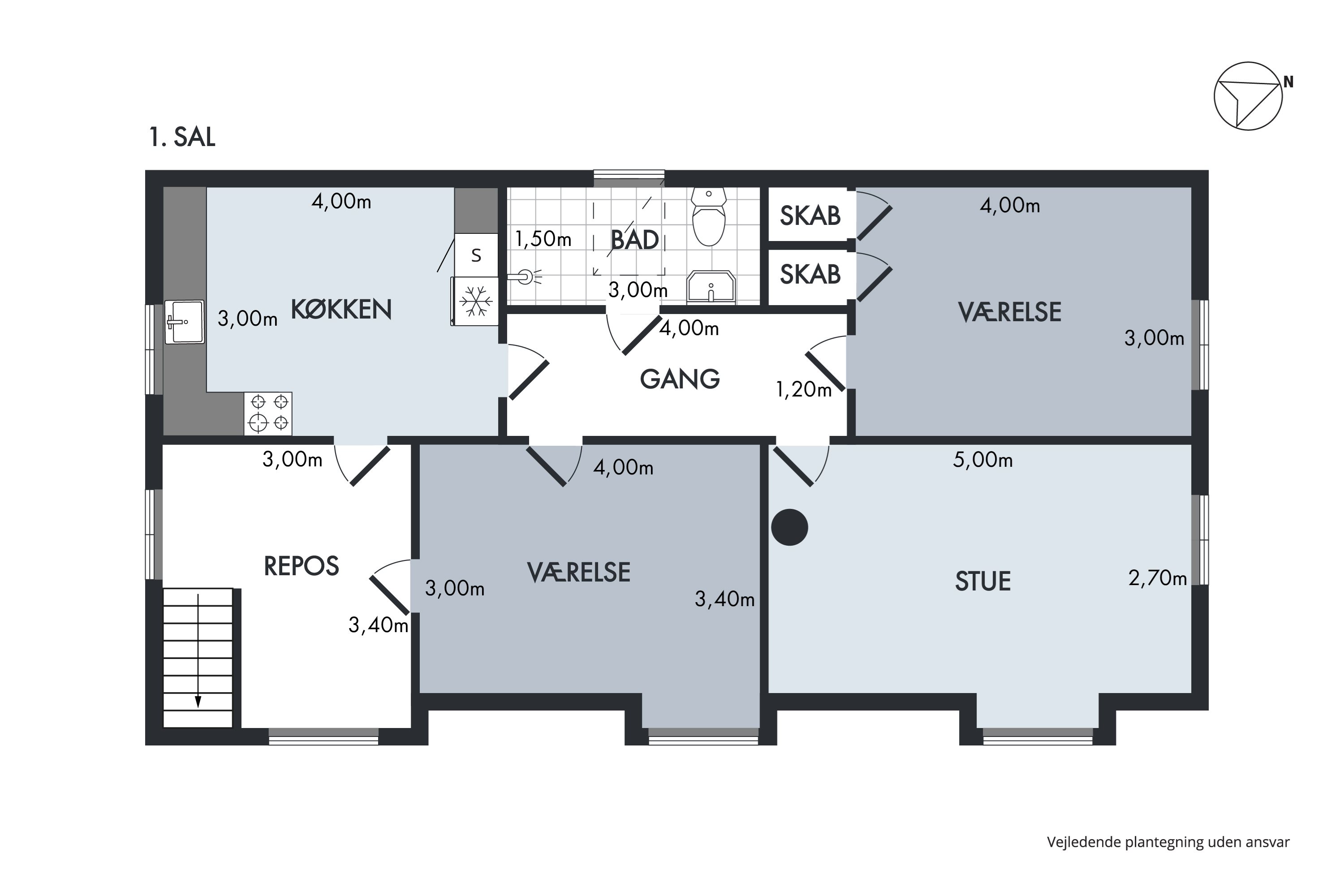 Plantegninger billede af Byrum Hovedgade 62, Byrum, 9940 Læsø