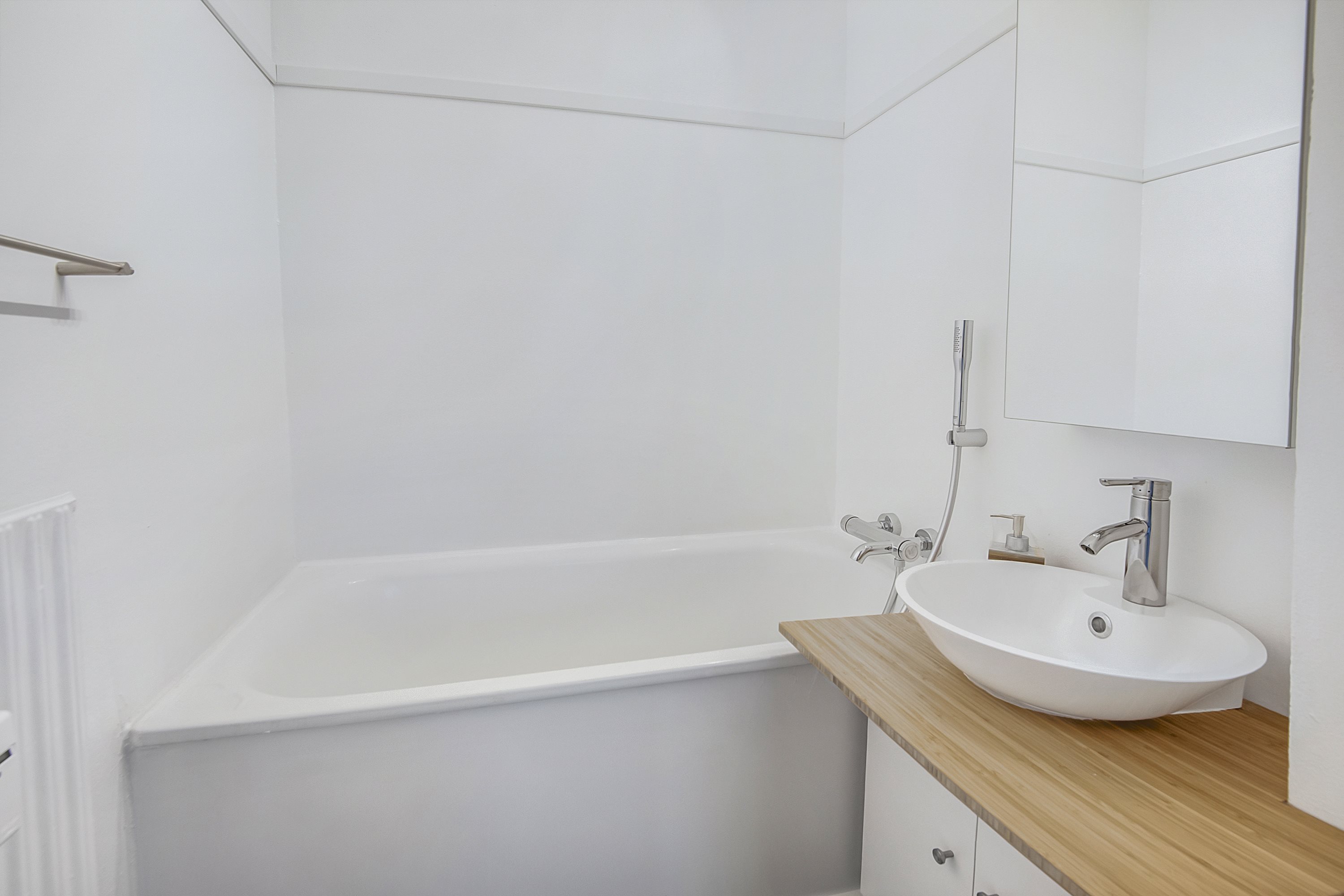 Fremhævet badeværelse billede i fuldskærmstilstand. Billede af H. C. Andersens Vej 20, 2. tv., 9000 Aalborg