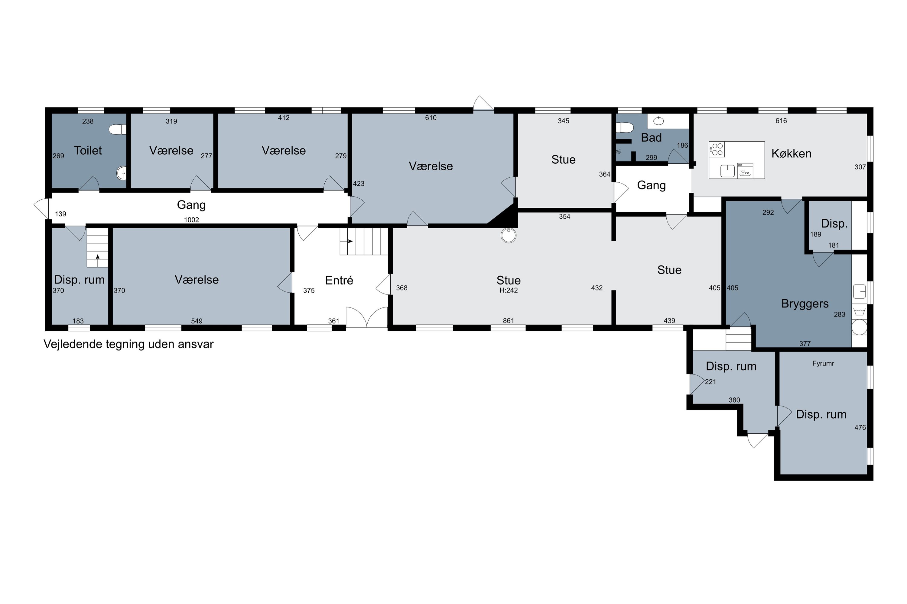 Plantegninger billede af Nabevej 4, Sønderhå, 7752 Snedsted
