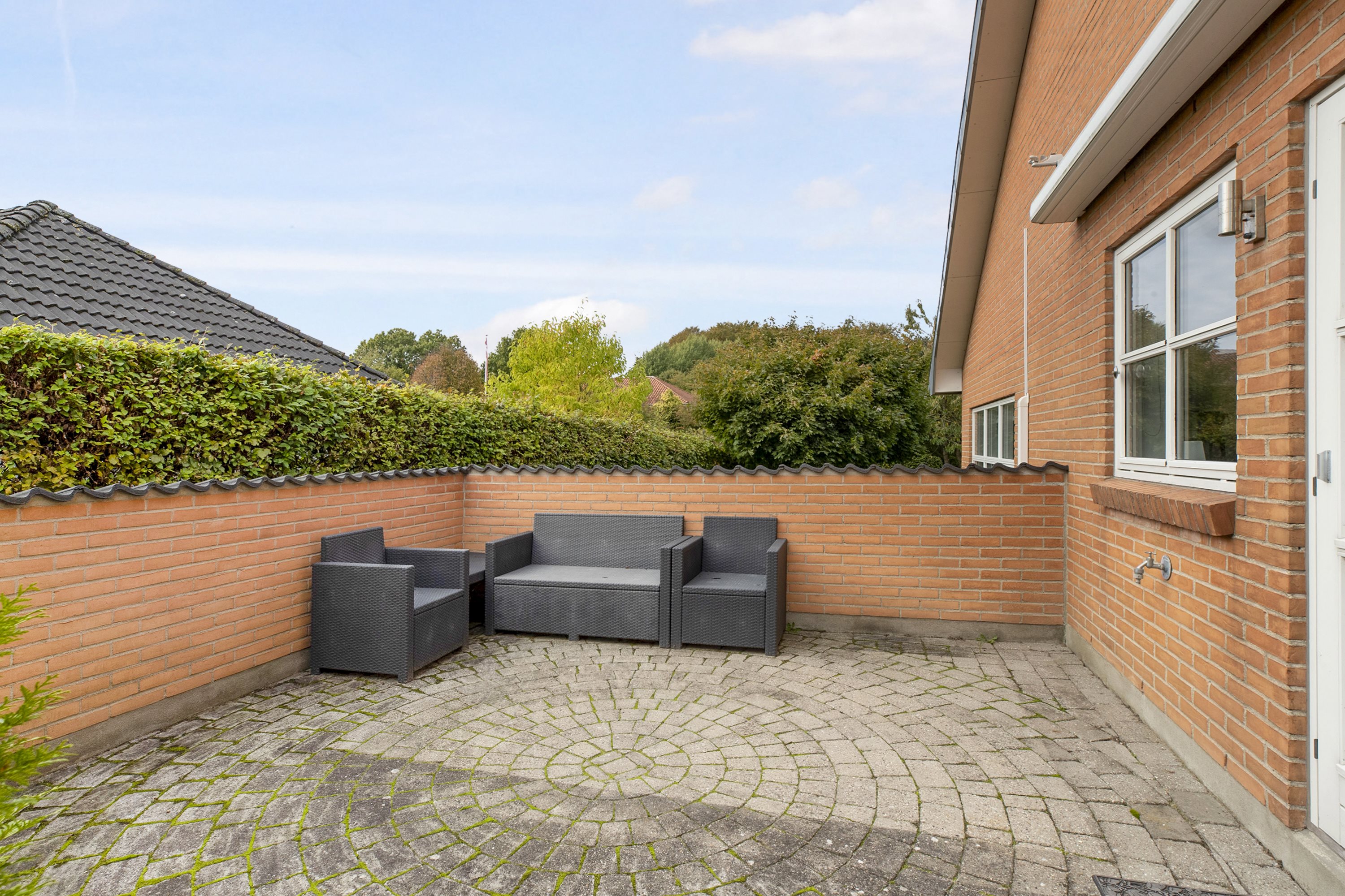 Fremhævet terrasse billede i fuldskærmstilstand. Billede af Sønderhavvej 15C, Sønderhav, 6340 Kruså