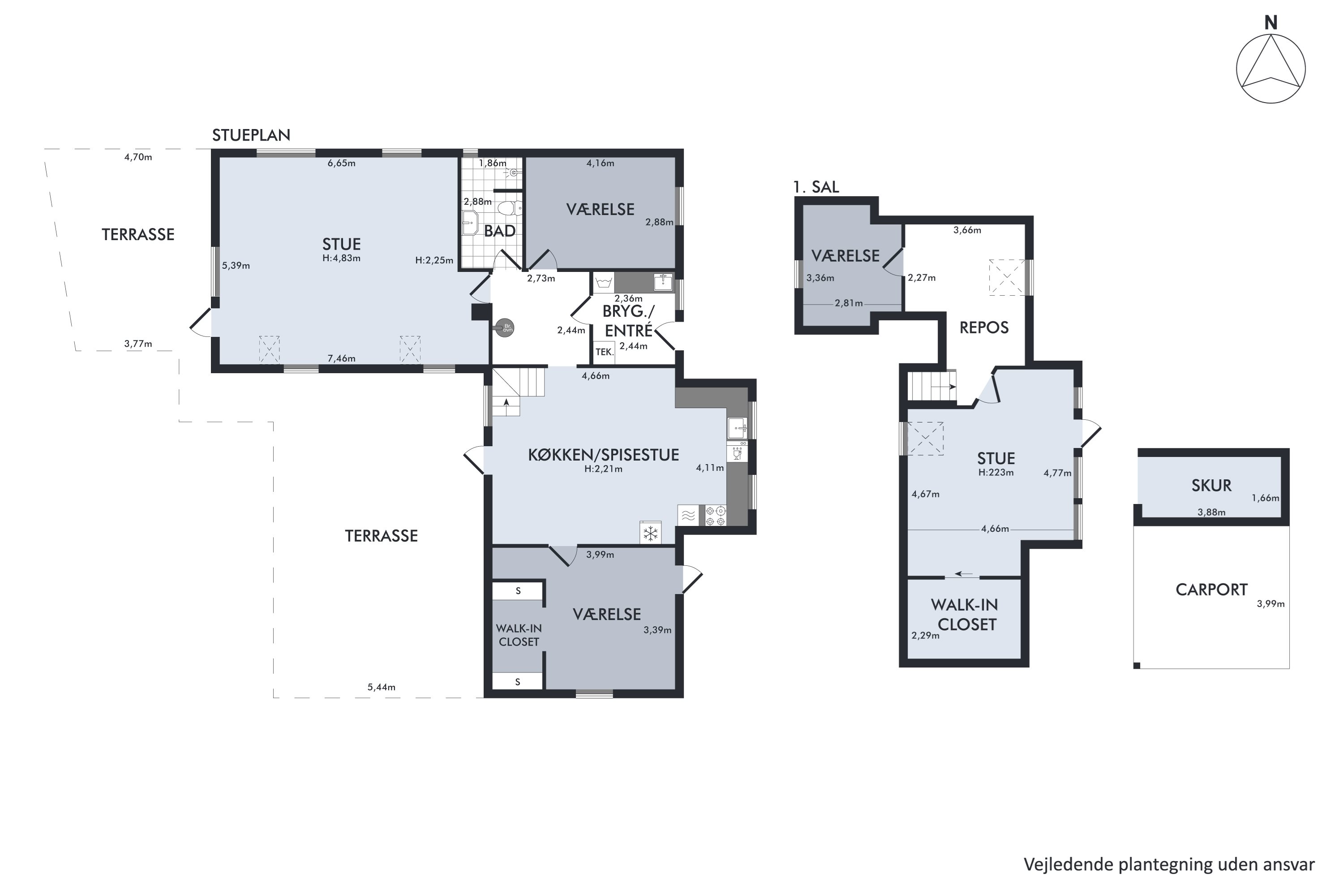 Plantegninger billede af Solbjergvej 51, Solbjerg, 4270 Høng