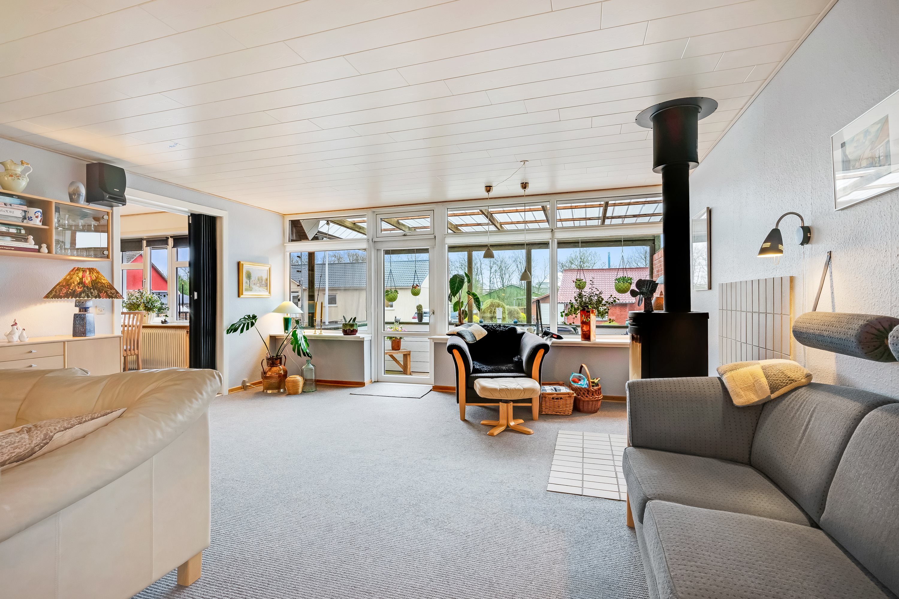 Fremhævet stue billede i fuldskærmstilstand. Billede af Bredgade 15A, 6940 Lem St