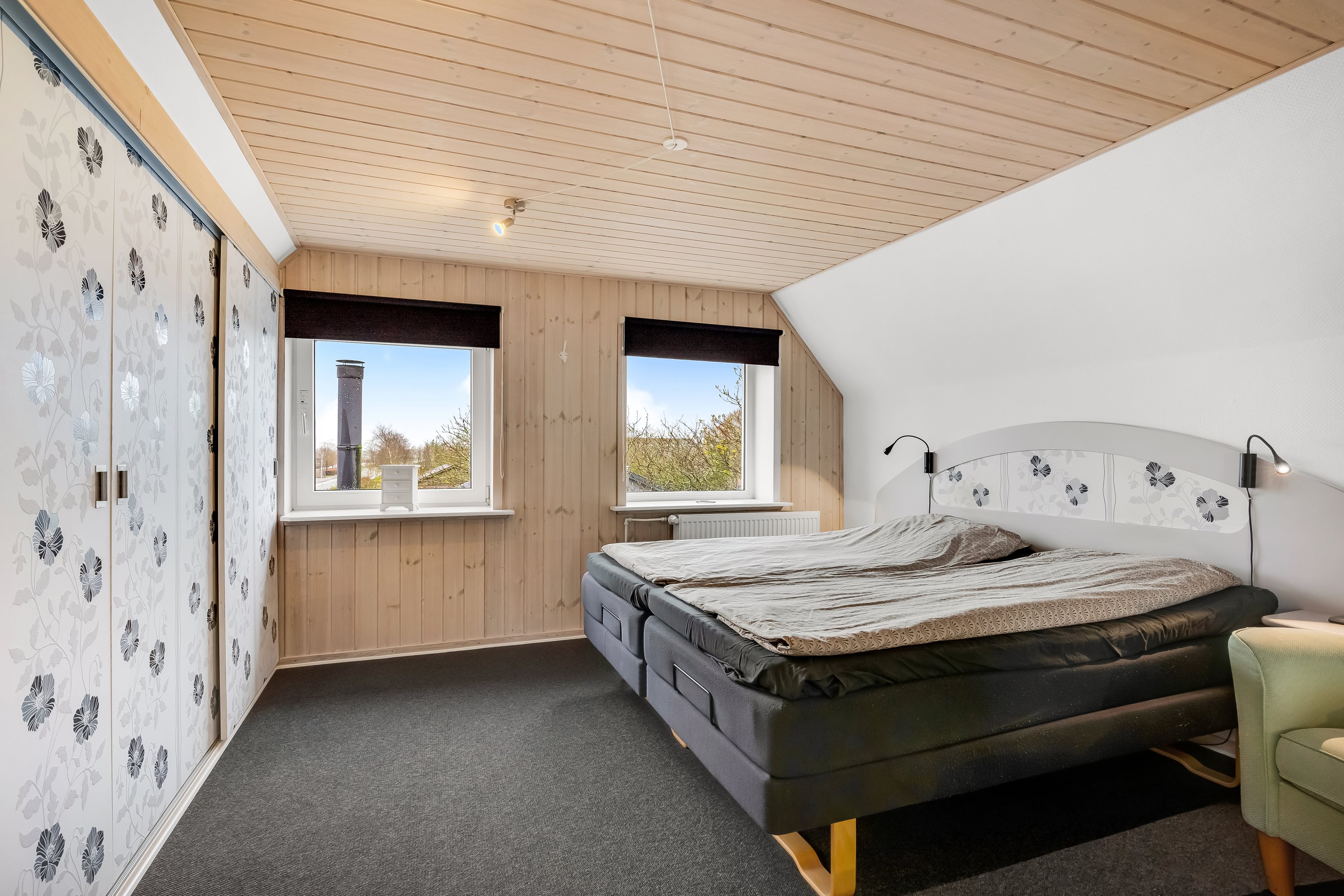 Fremhævet soveværelse billede i fuldskærmstilstand. Billede af Bredgade 15A, 6940 Lem St