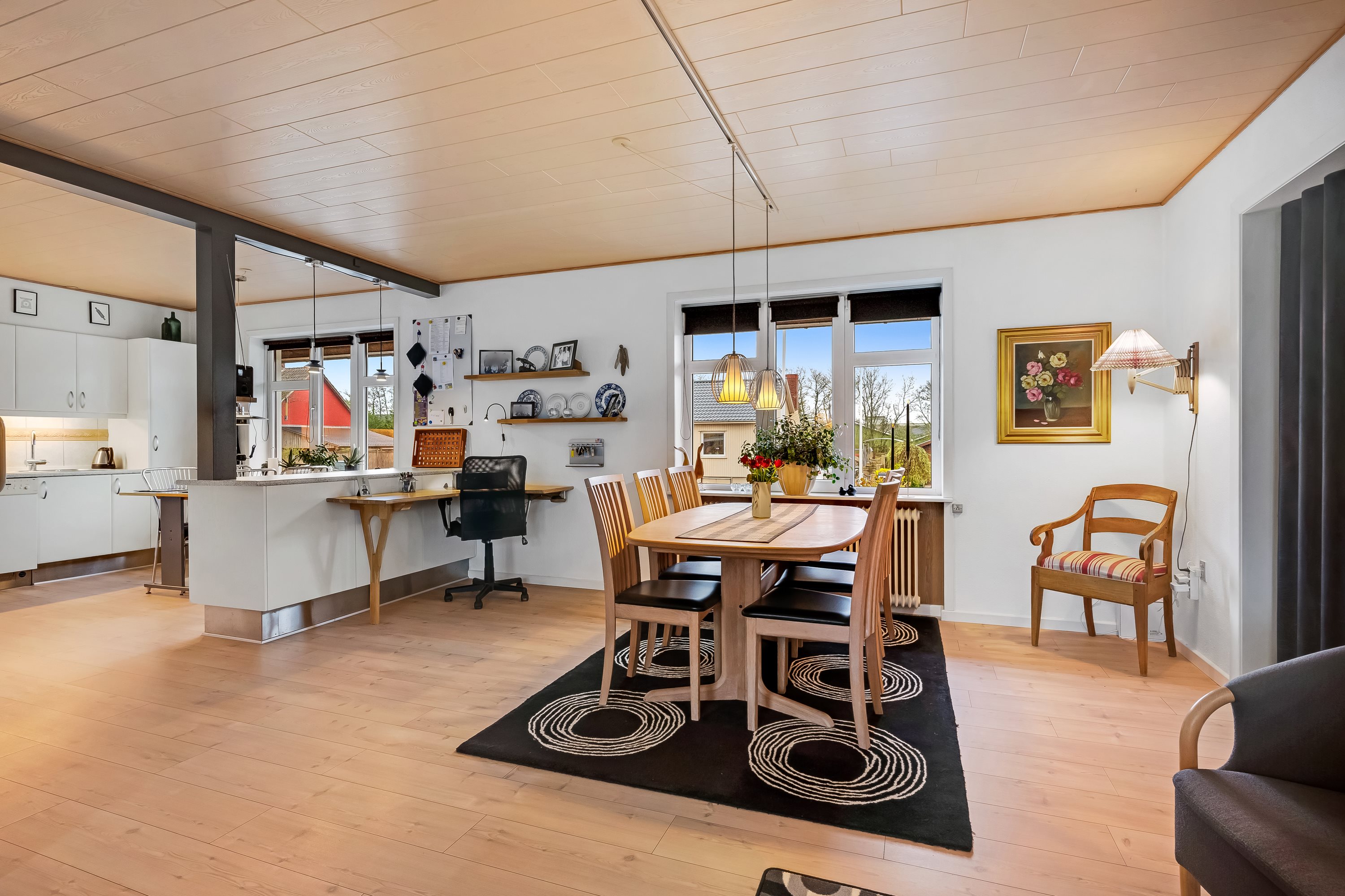 Fremhævet køkken alrum billede i fuldskærmstilstand. Billede af Bredgade 15A, 6940 Lem St