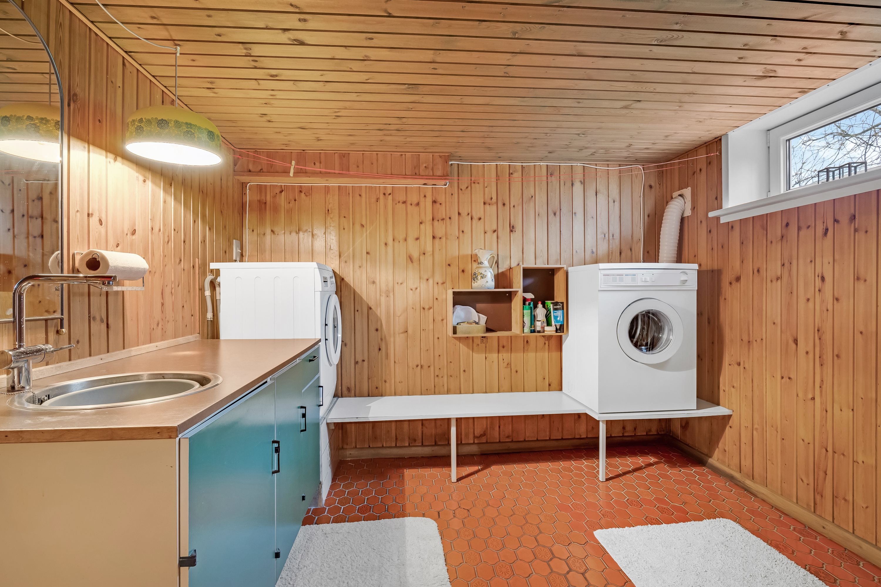 Fremhævet vaskerum billede i fuldskærmstilstand. Billede af Bredgade 15A, 6940 Lem St