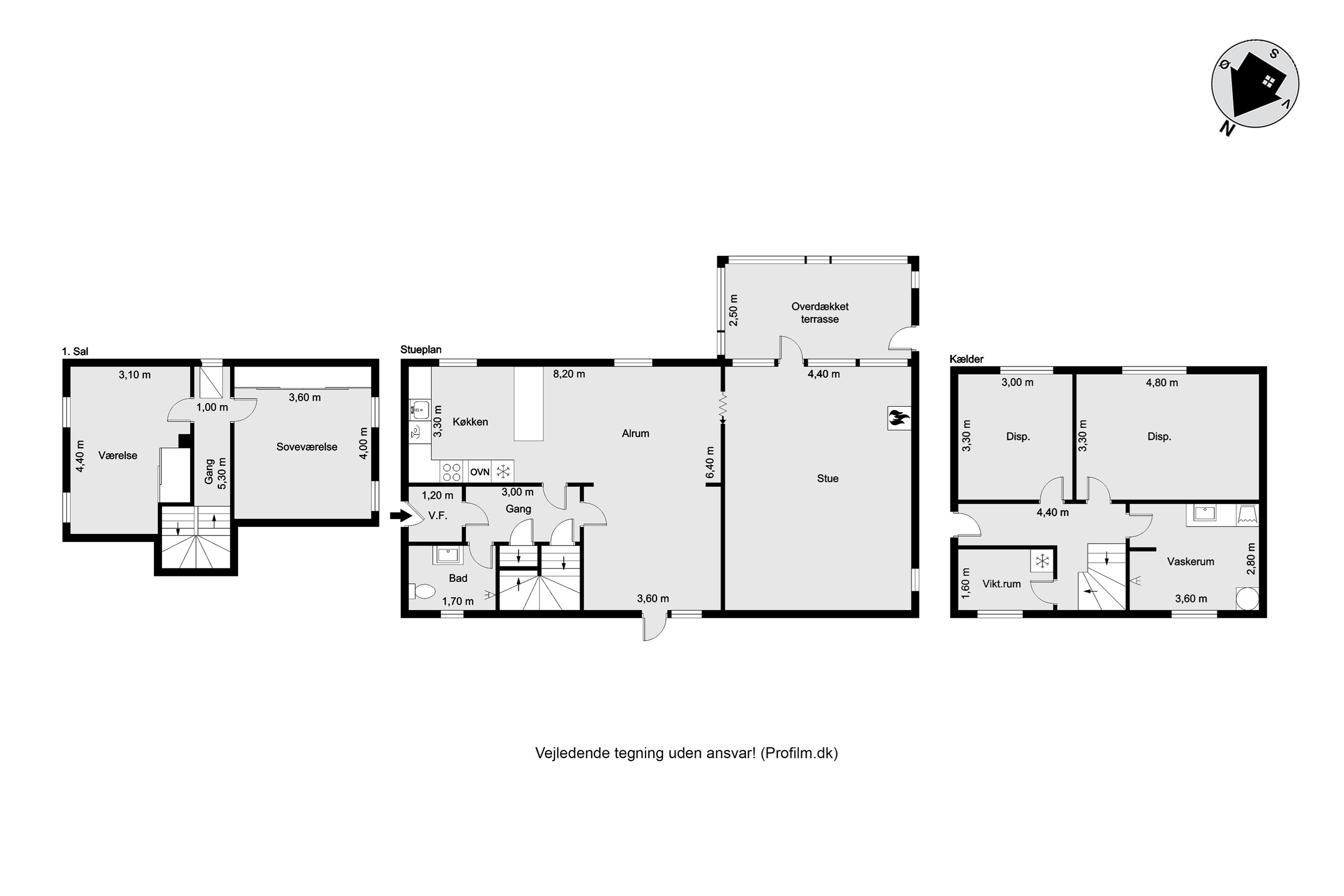 Plantegninger billede af Bredgade 15A, 6940 Lem St