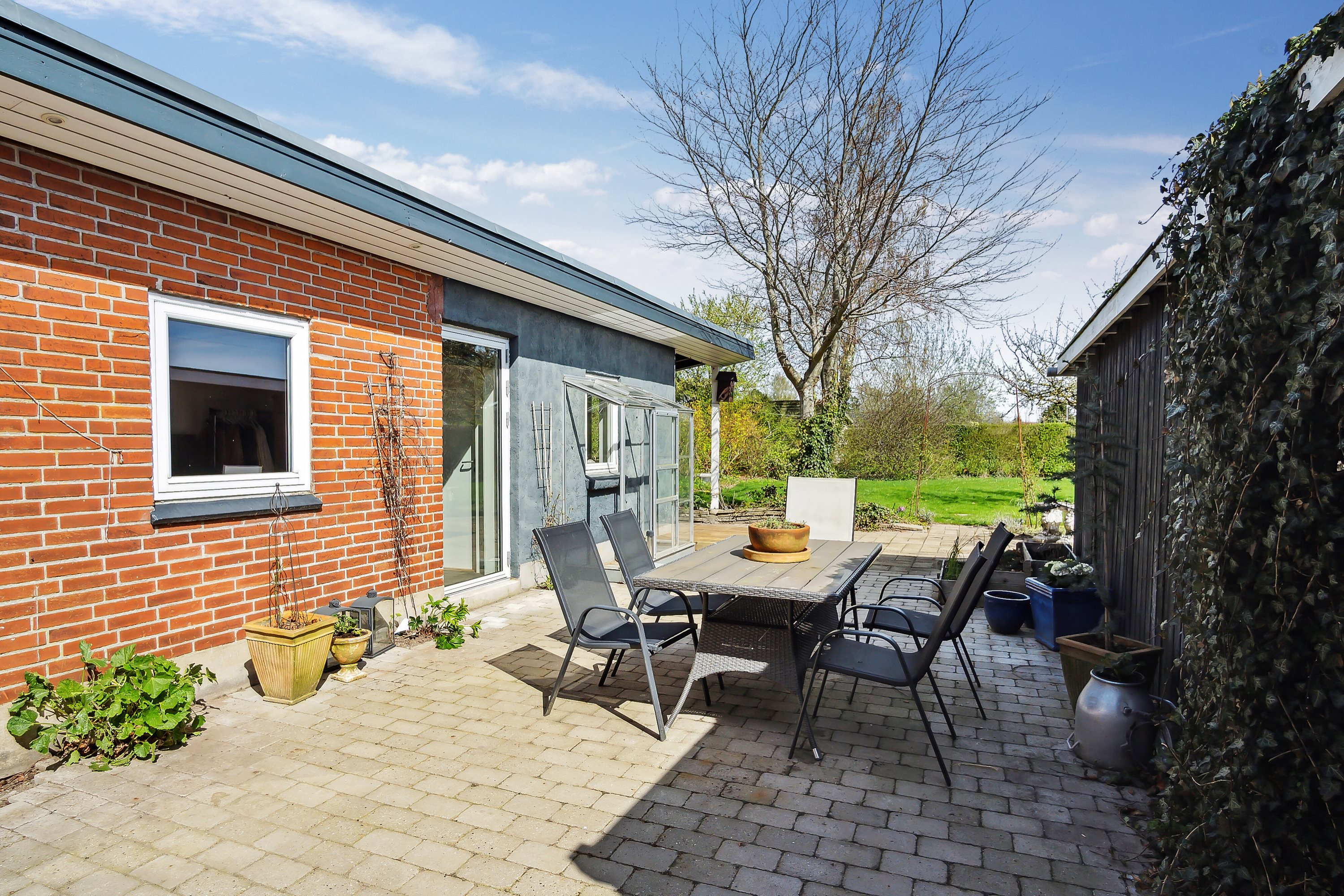 Miniaturebillede 1: terrasse. Billede af Nygade 2, 8722 Hedensted