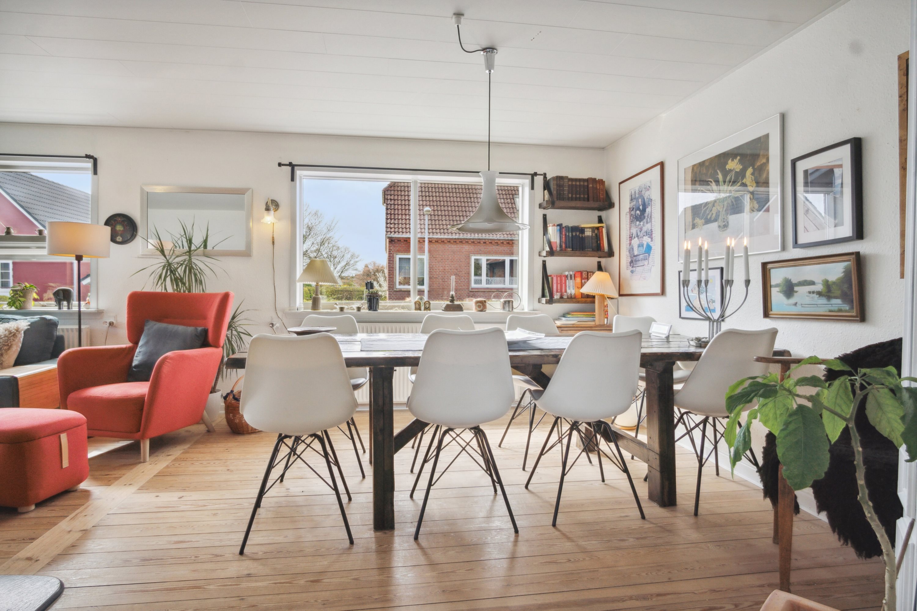 Fremhævet spisestue billede i fuldskærmstilstand. Billede af Nygade 2, 8722 Hedensted