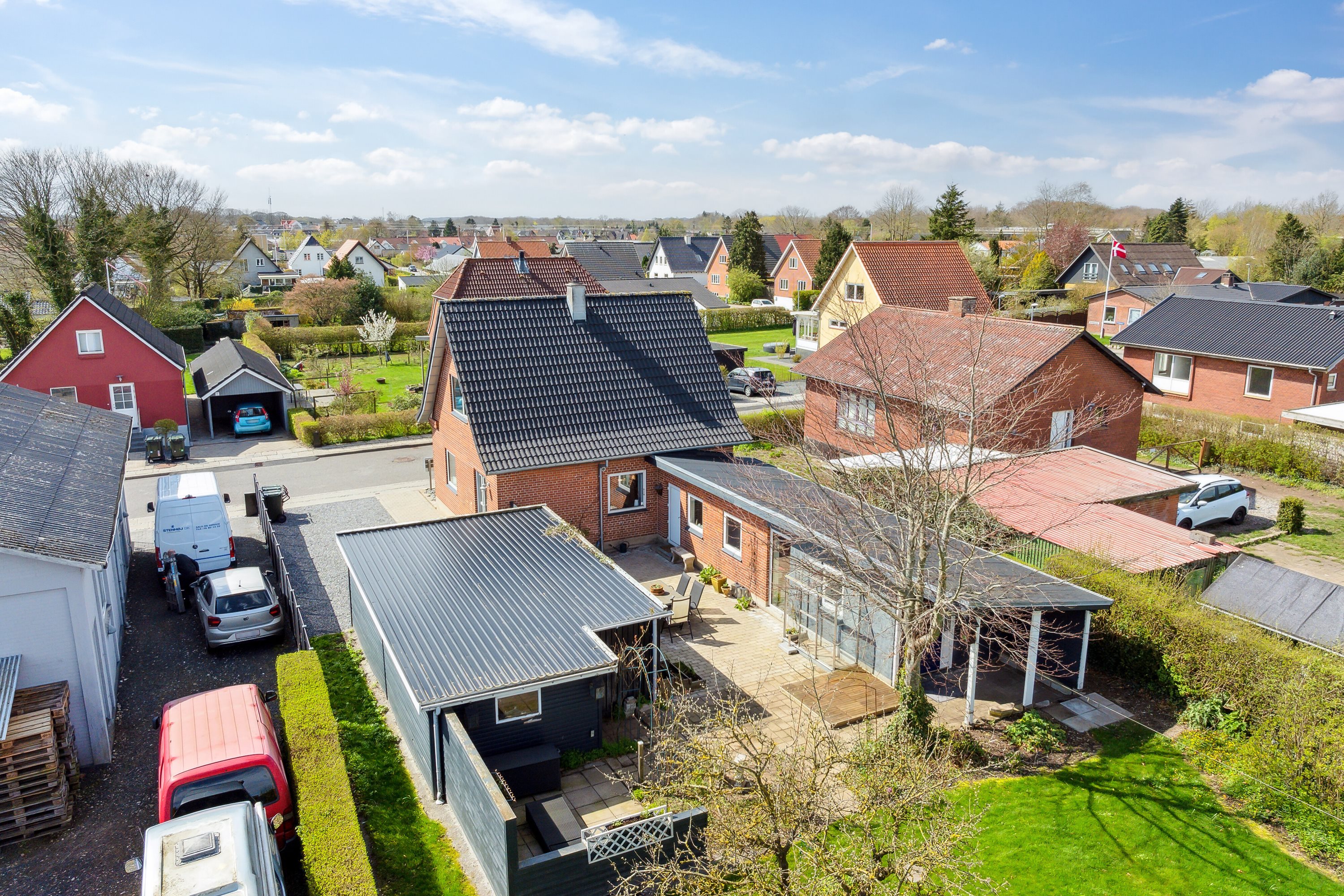 Fremhævet ejendommen billede i fuldskærmstilstand. Billede af Nygade 2, 8722 Hedensted