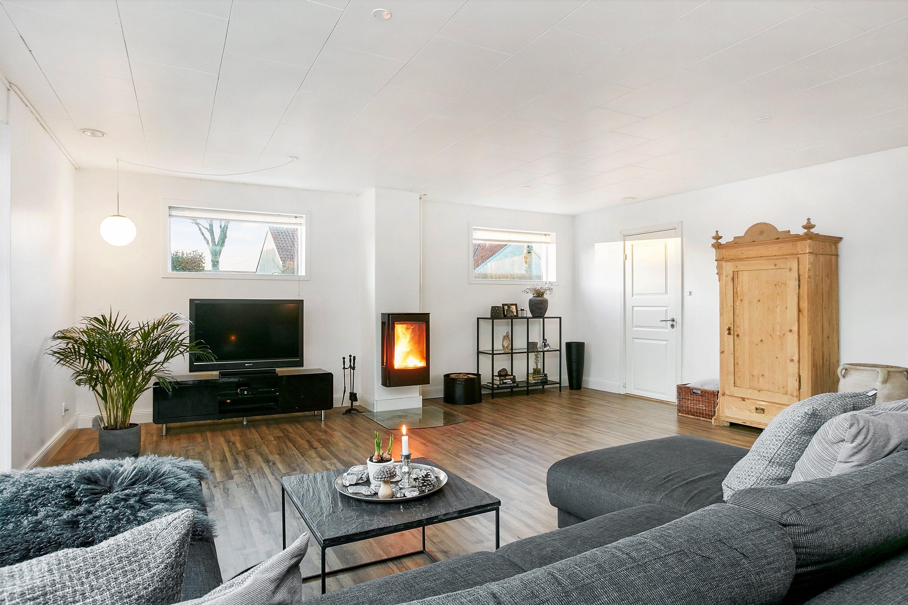 Fremhævet stue billede i fuldskærmstilstand. Billede af Højkildevej 11, Ørum, 8721 Daugård