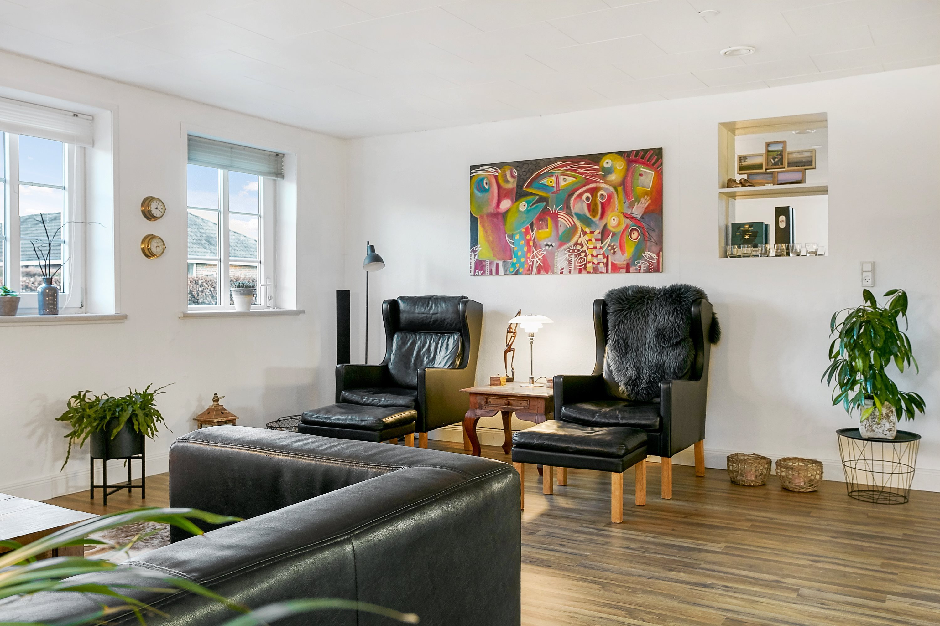 Fremhævet stue billede i fuldskærmstilstand. Billede af Højkildevej 11, Ørum, 8721 Daugård