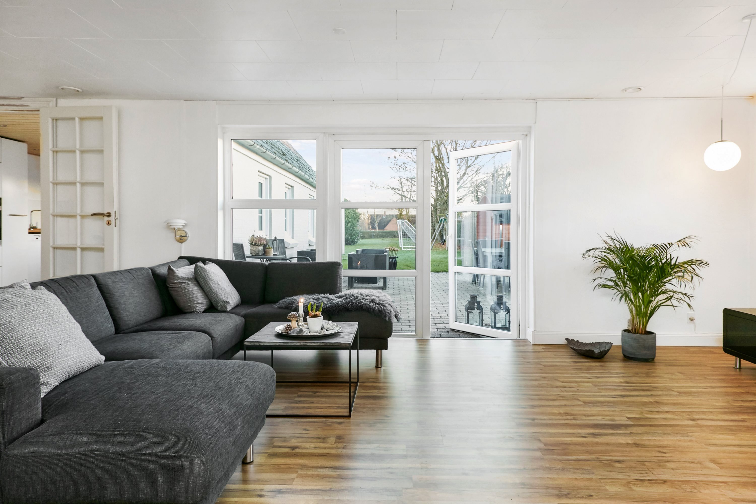 Fremhævet stue billede i fuldskærmstilstand. Billede af Højkildevej 11, Ørum, 8721 Daugård