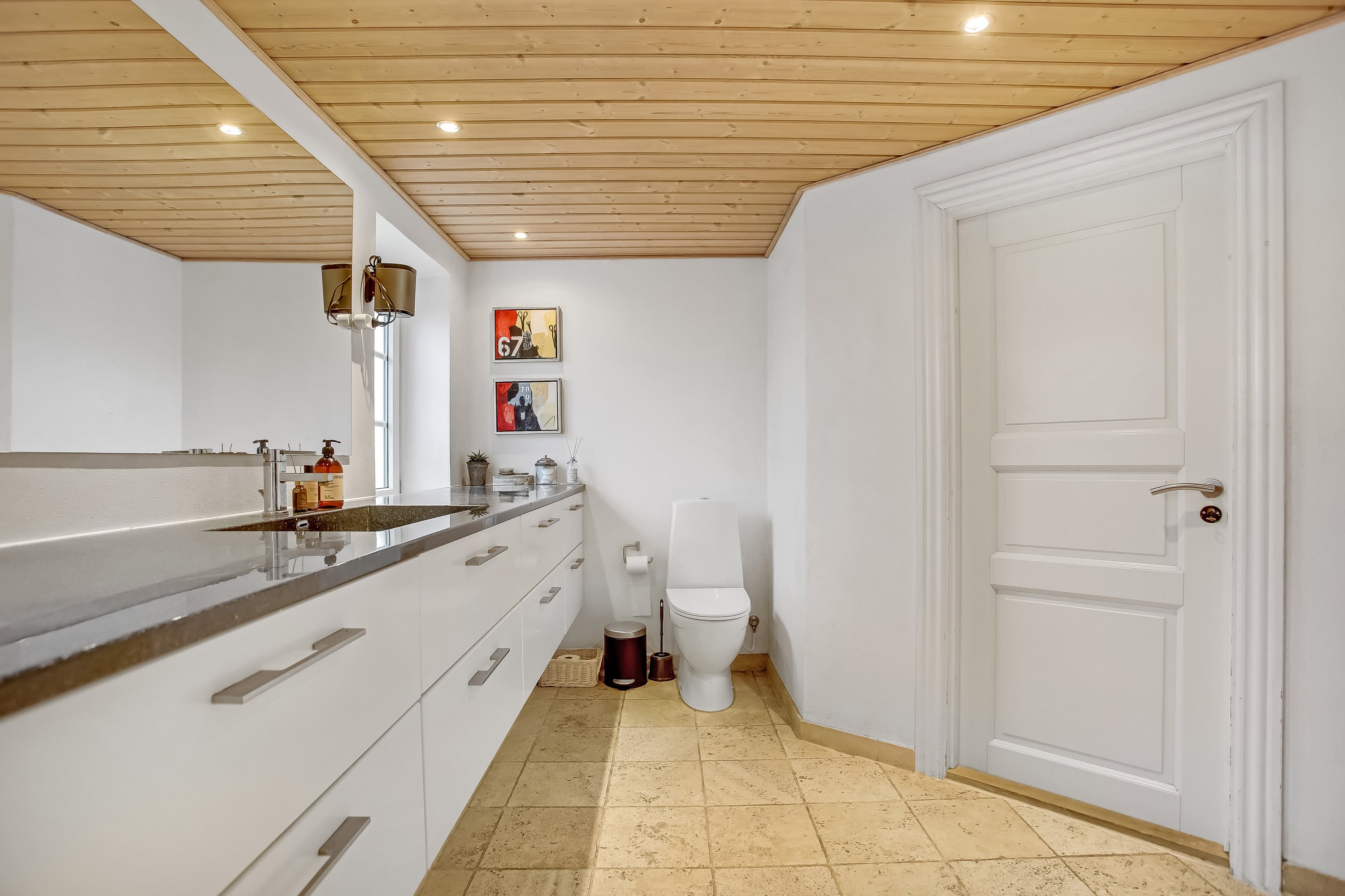 Fremhævet badeværelse billede i fuldskærmstilstand. Billede af Højkildevej 11, Ørum, 8721 Daugård