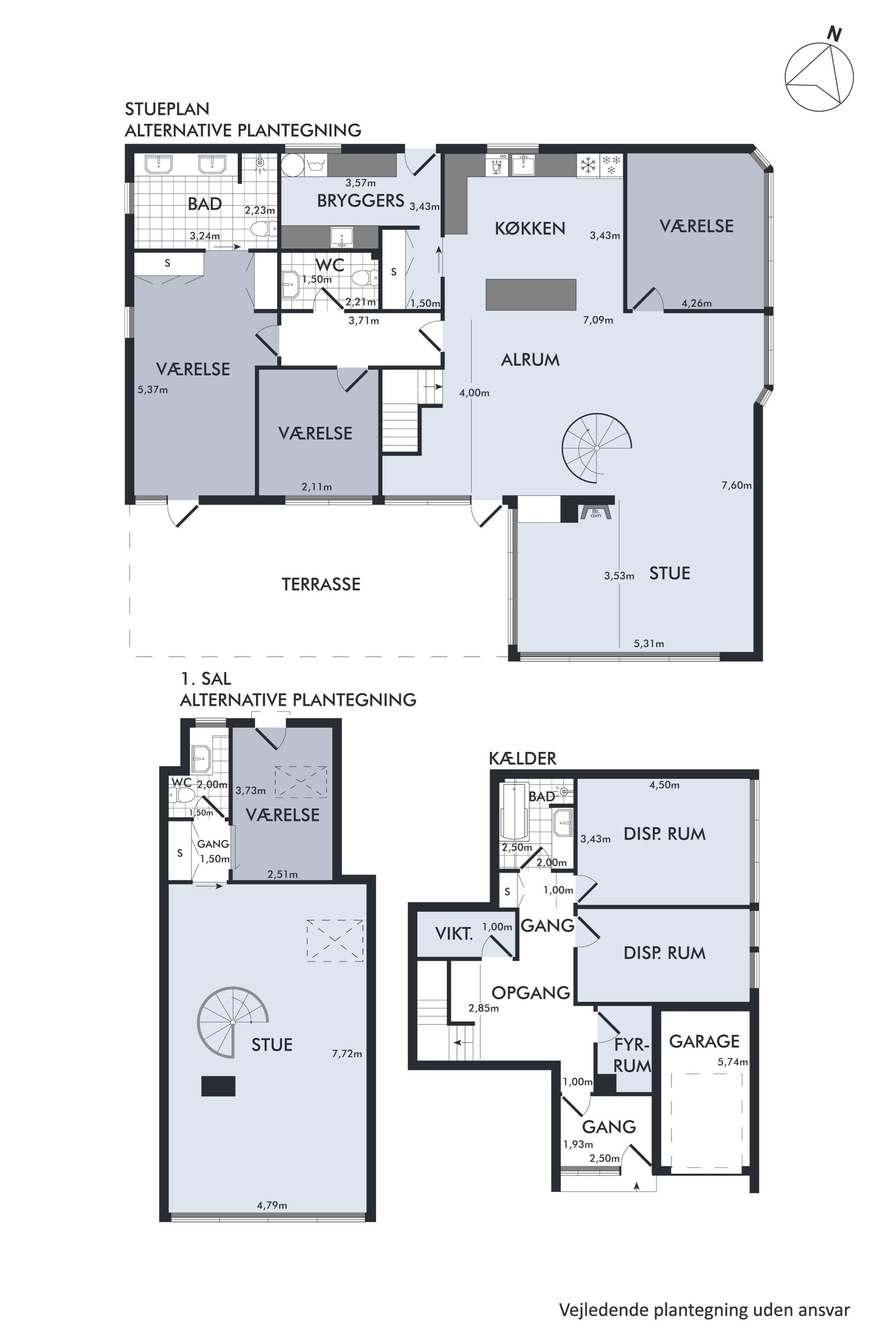 Plantegninger billede af Fjordvænget 12, Kollund, 6340 Kruså