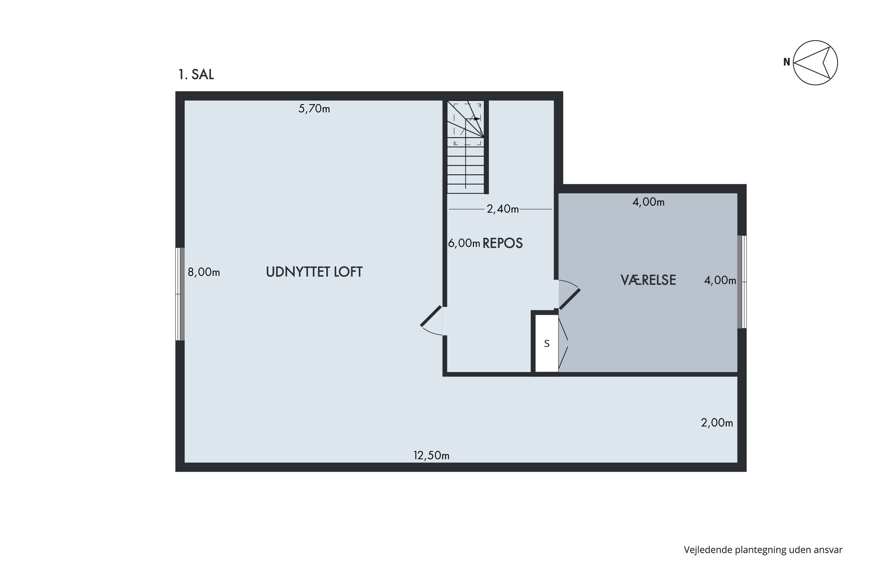 Plantegninger billede af Tørkerivej 1, Byrum, 9940 Læsø