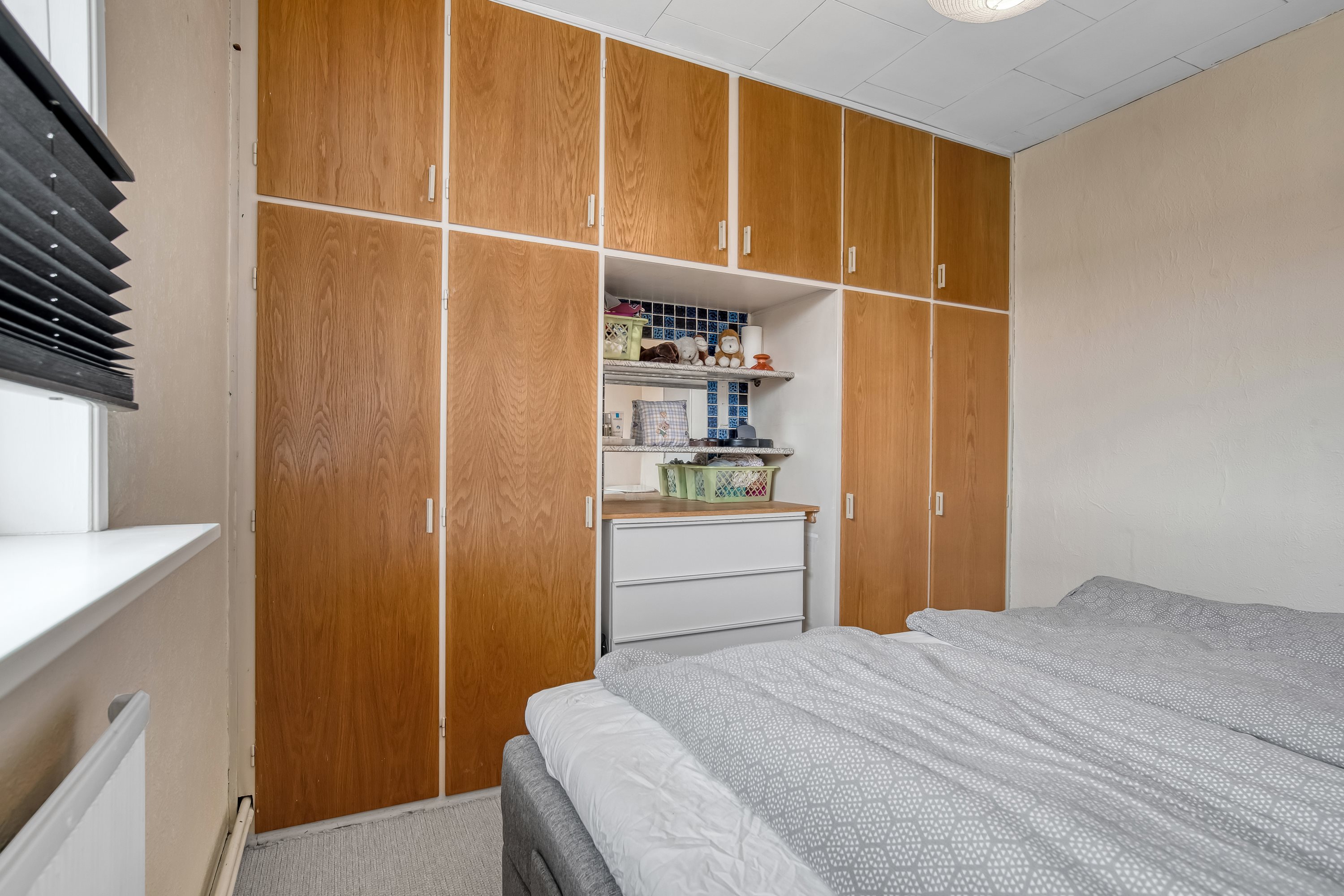 Fremhævet soveværelse billede i fuldskærmstilstand. Billede af Skoleparken 11, 7500 Holstebro