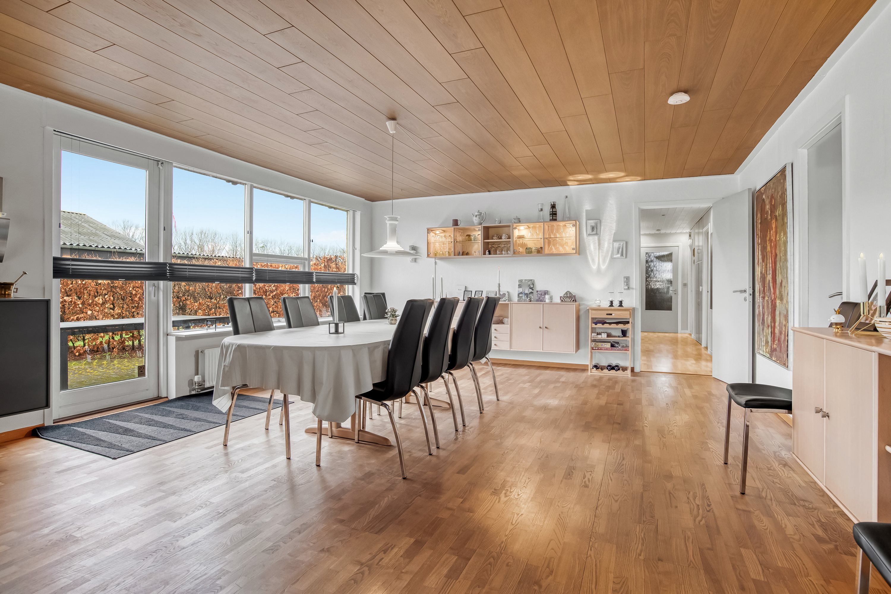 Fremhævet stue billede i fuldskærmstilstand. Billede af Skoleparken 11, 7500 Holstebro