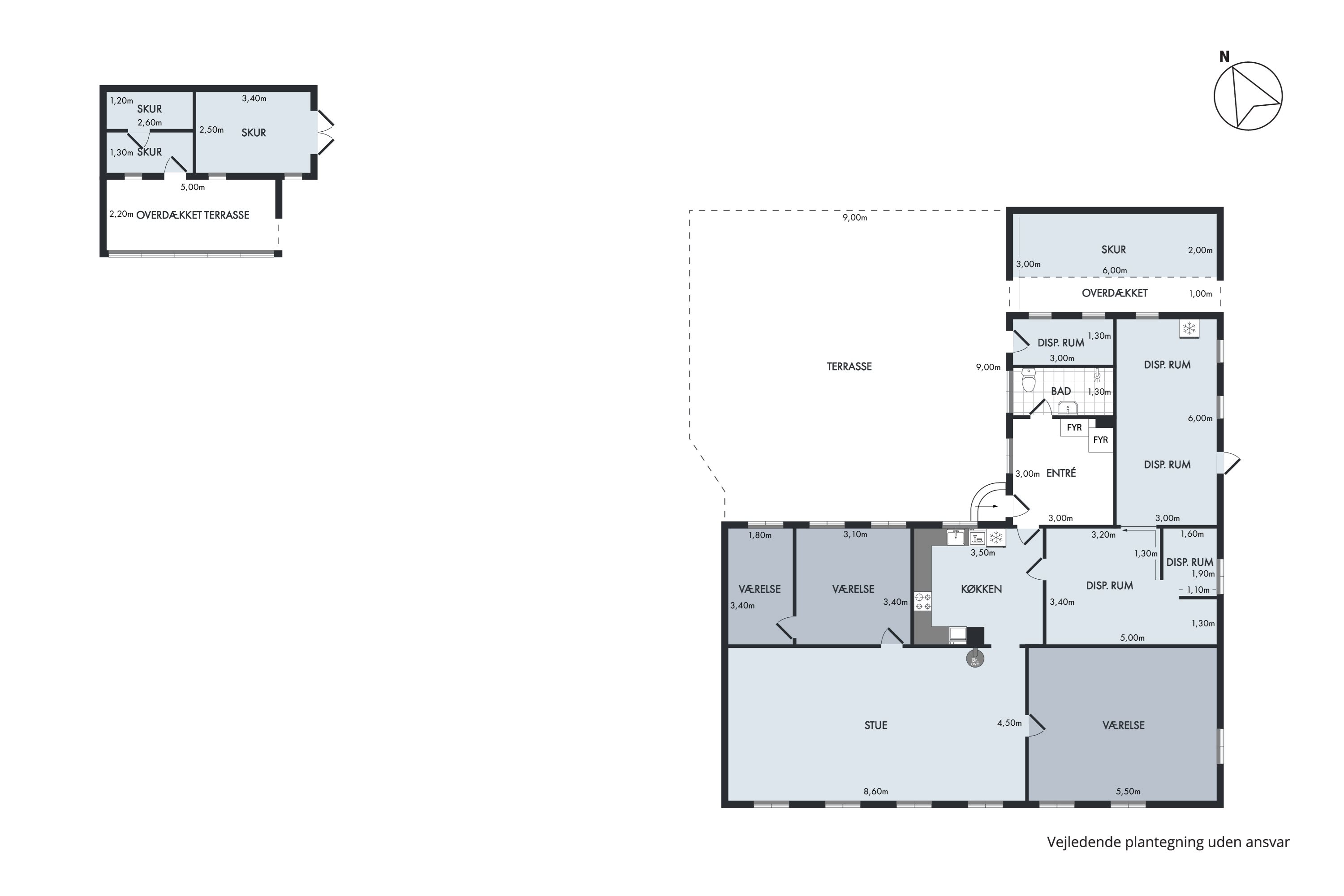 Plantegninger billede af Byrumvej 29, Vesterø, 9940 Læsø
