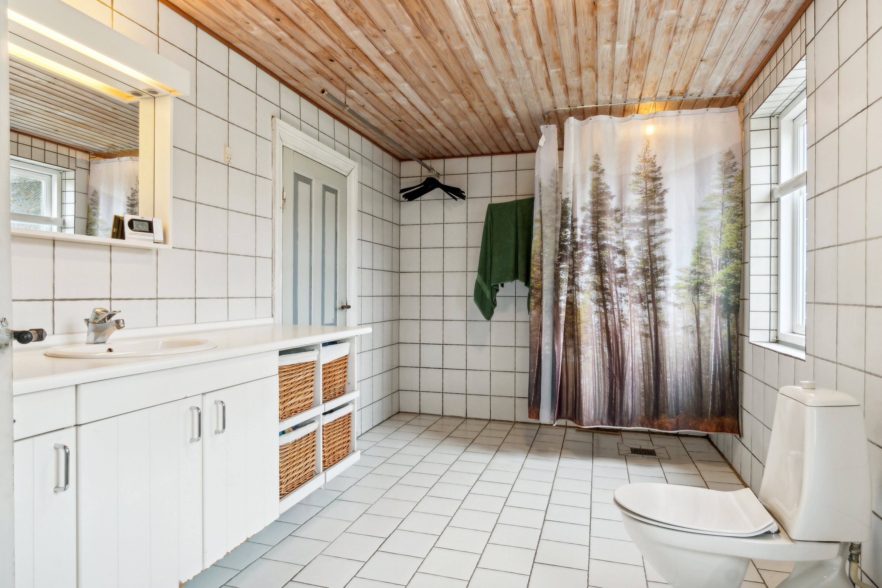 Fremhævet badeværelse billede i fuldskærmstilstand. Billede af Amstedbrovej 18, Lund, 7741 Frøstrup