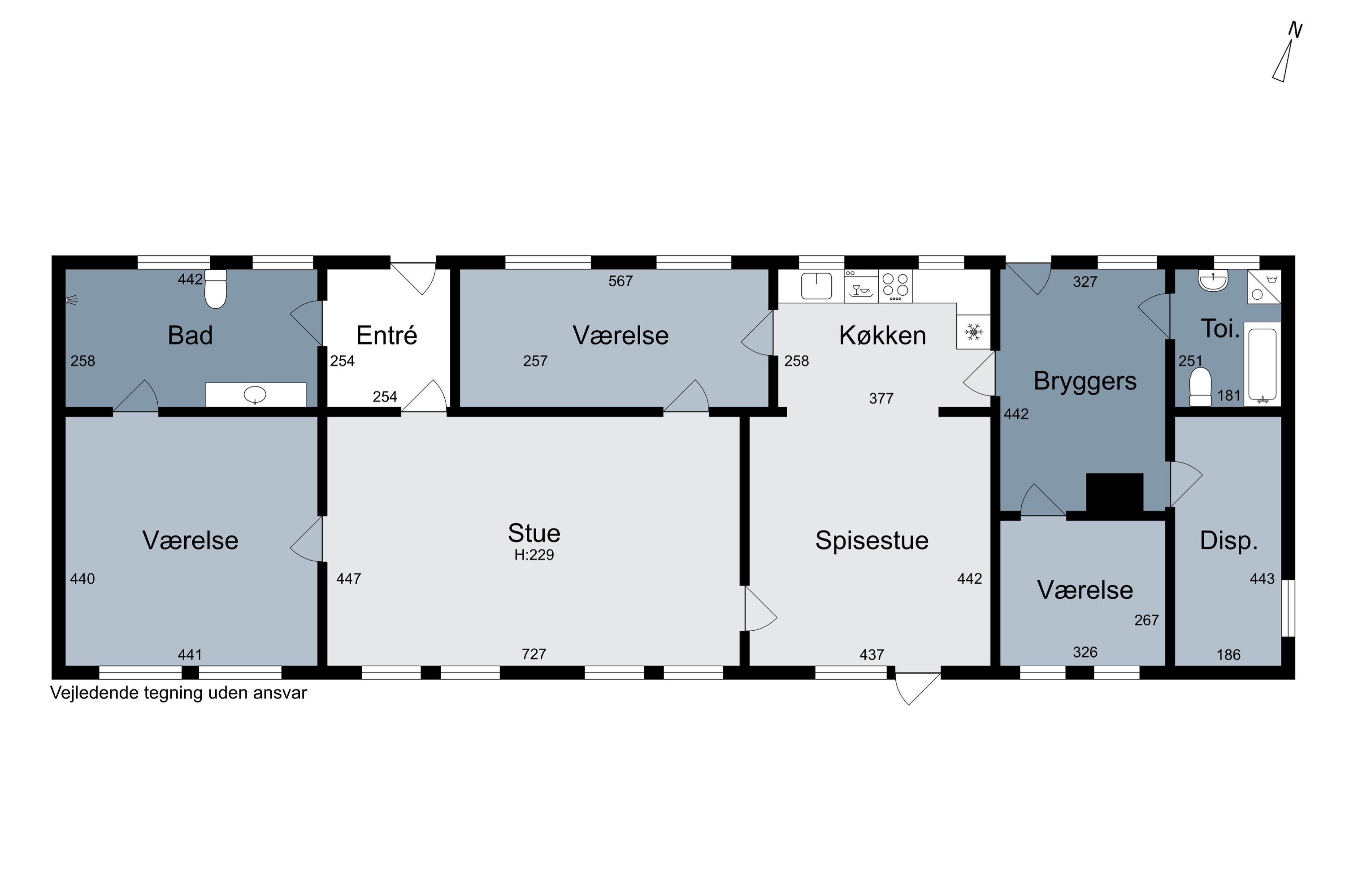 Plantegninger billede af Amstedbrovej 18, Lund, 7741 Frøstrup