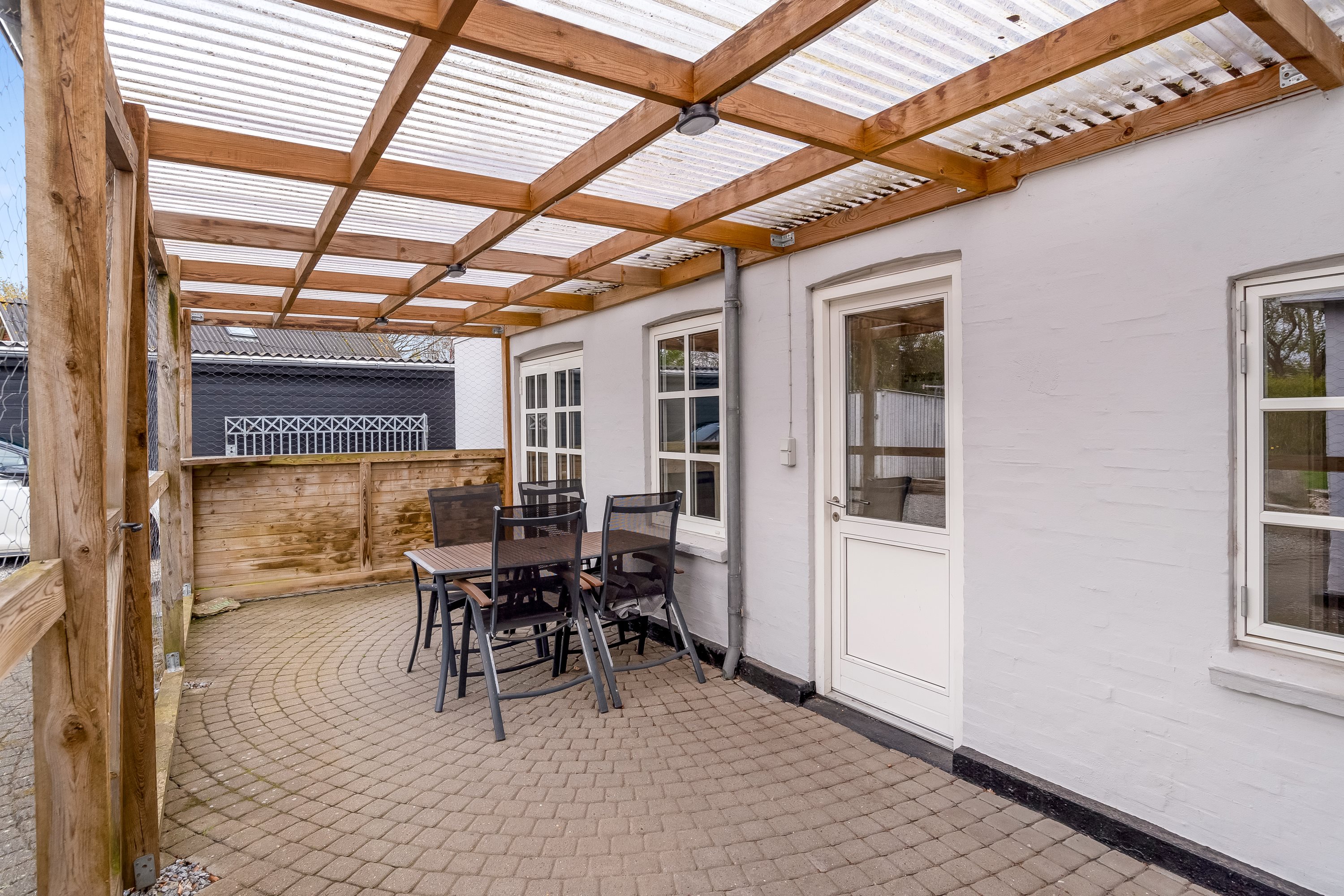 Fremhævet terrasse billede i fuldskærmstilstand. Billede af Lemvigvej 16, 7500 Holstebro