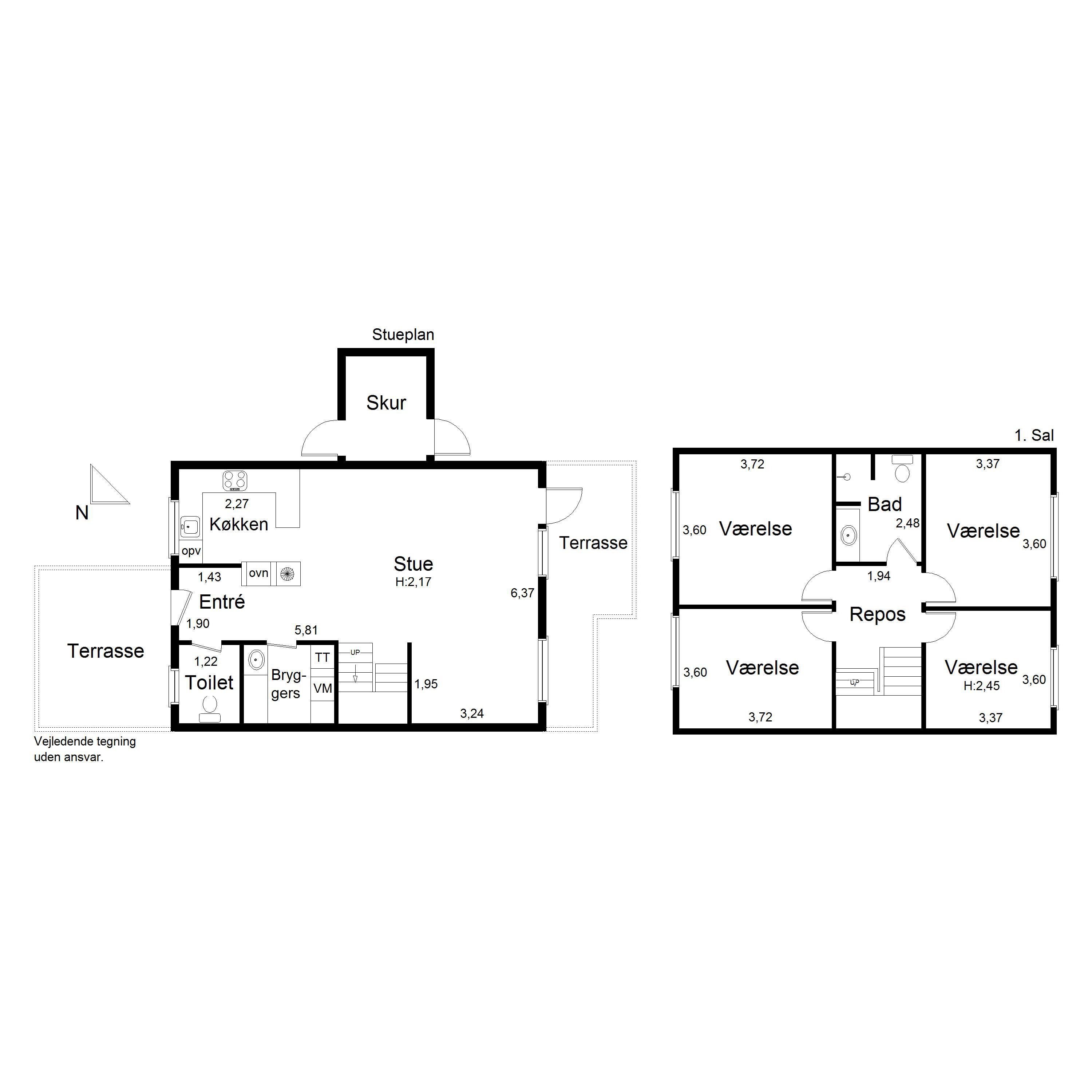 Plantegninger billede af Engelstoft 17A, 8520 Lystrup