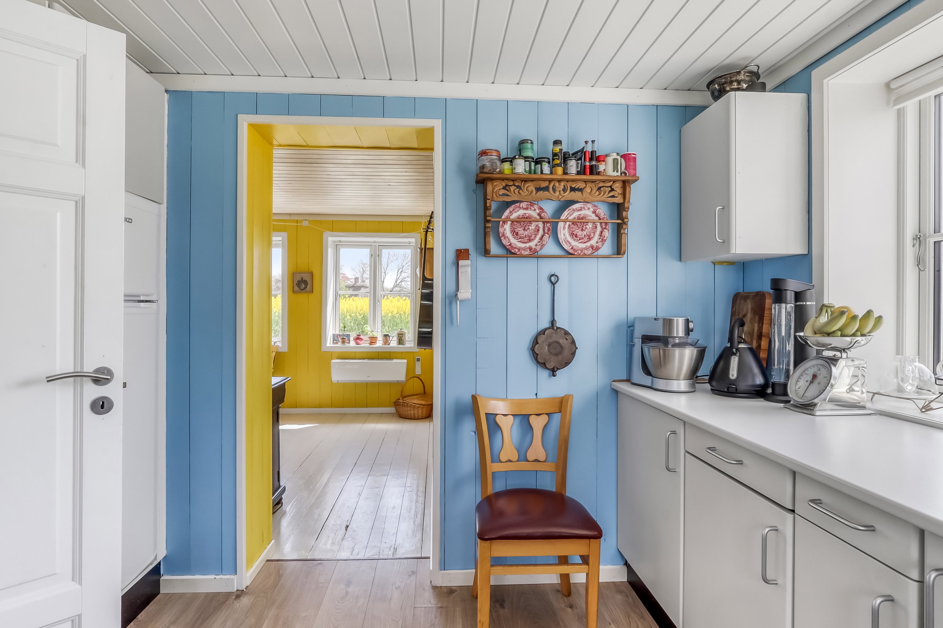 Fremhævet køkken billede i fuldskærmstilstand. Billede af Byvej 17, Sdr Longelse, 5900 Rudkøbing