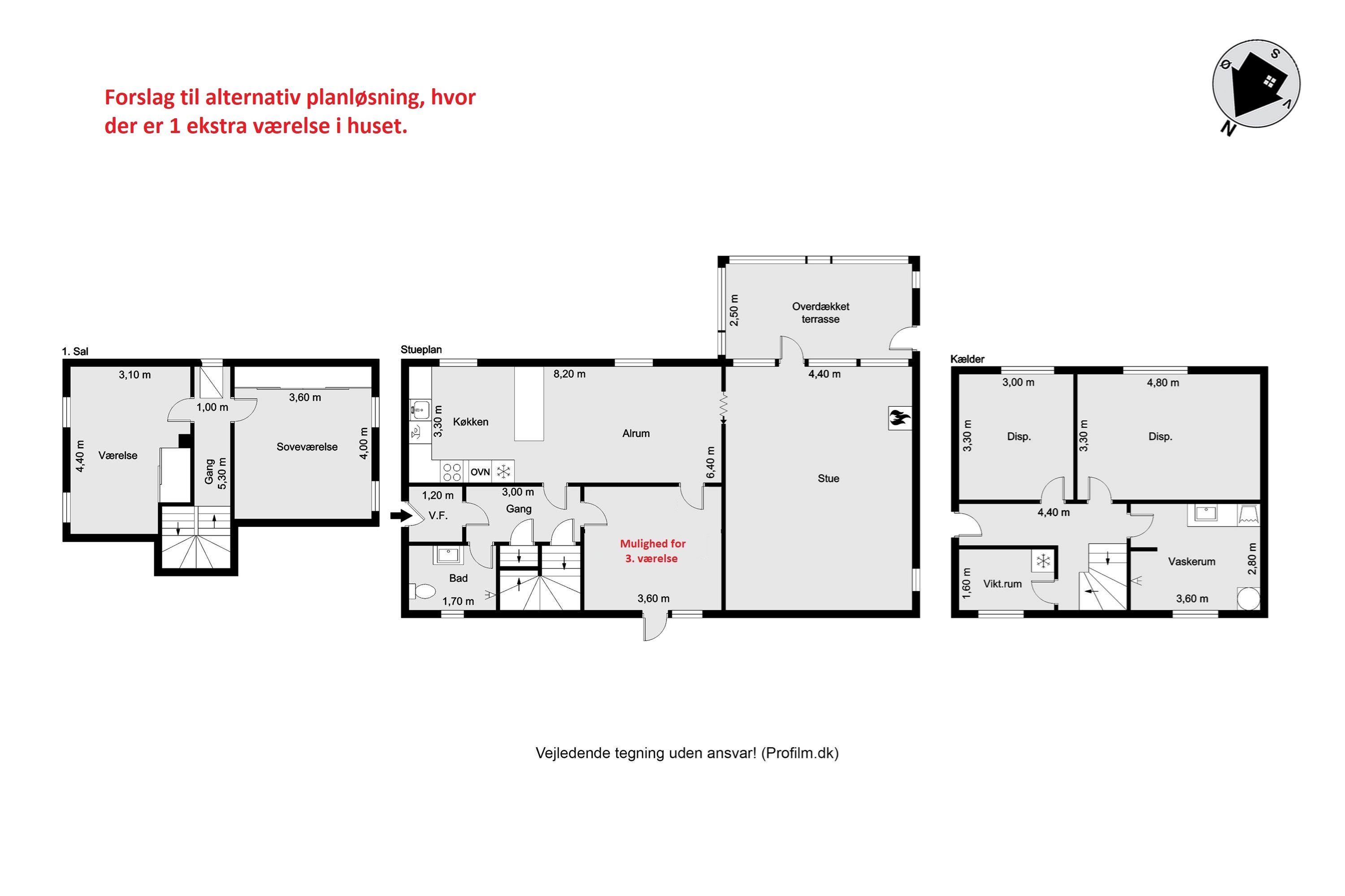 Plantegninger billede af Bredgade 15A, 6940 Lem St