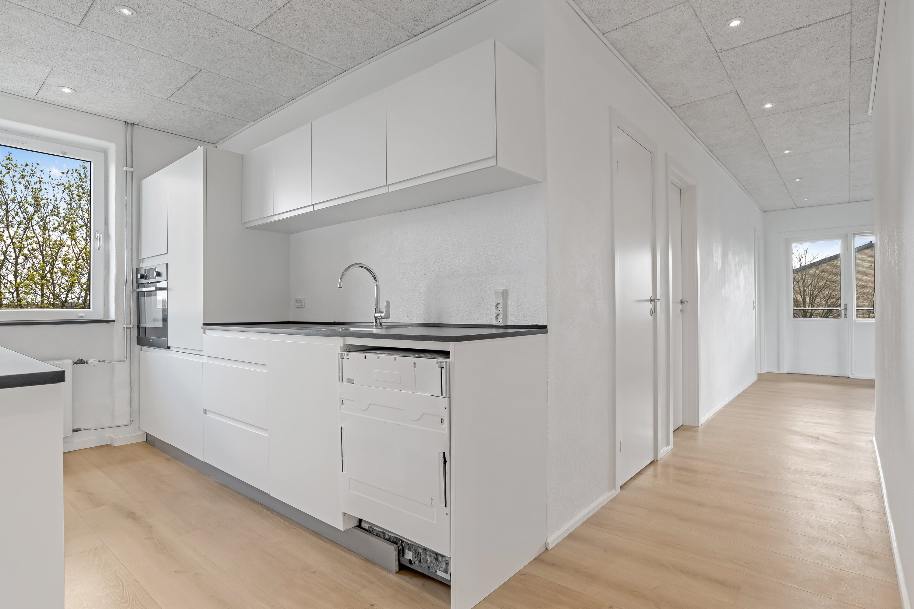 Fremhævet køkken billede i fuldskærmstilstand. Billede af Doktorvænget 41, 2. tv., 7500 Holstebro