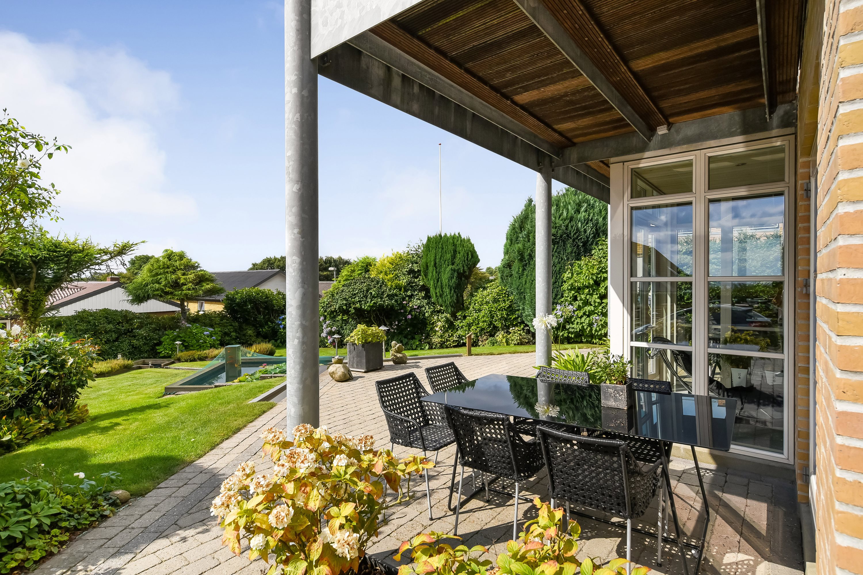 Fremhævet terrasse billede i fuldskærmstilstand. Billede af Fasanvej 37, 7600 Struer