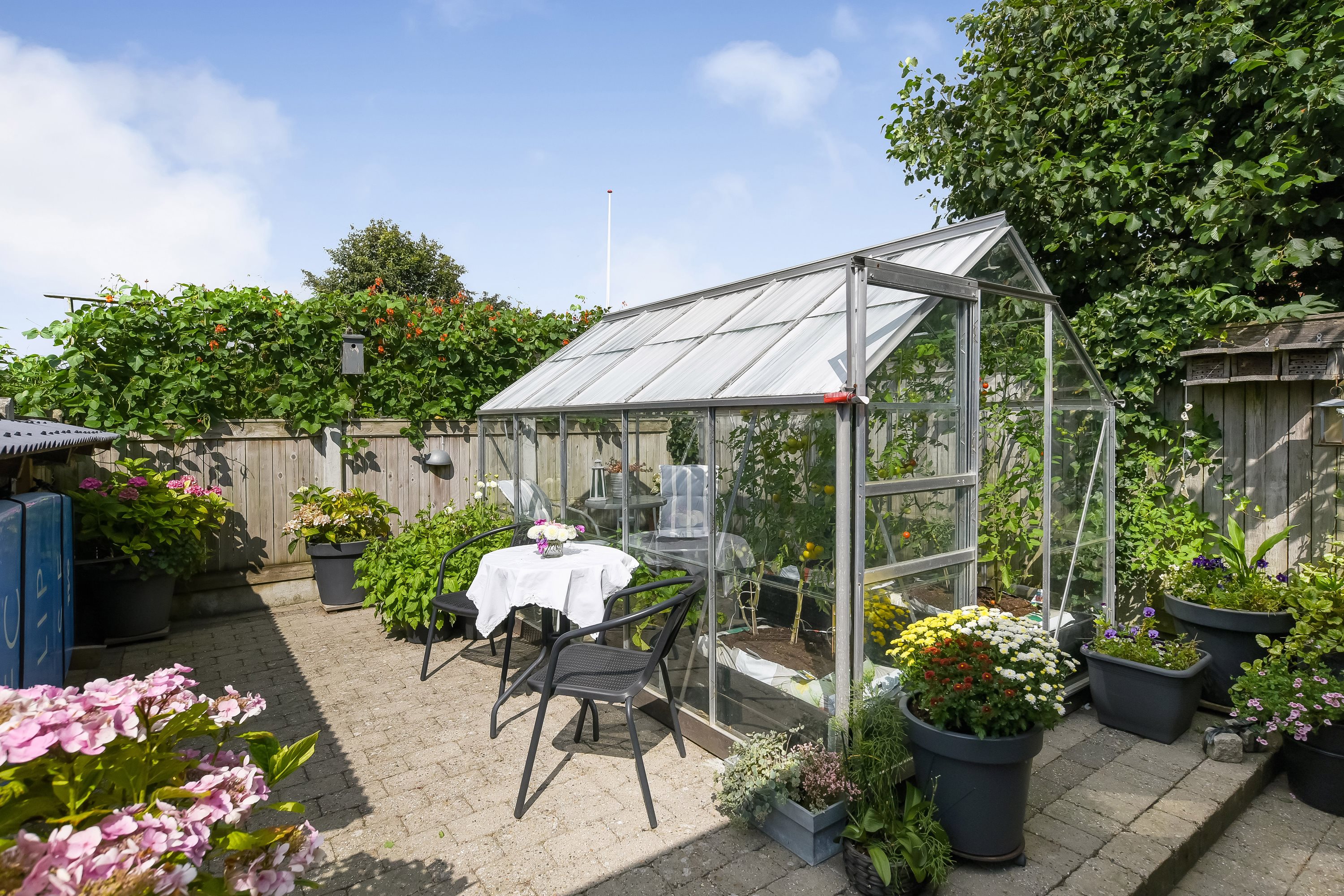 Fremhævet terrasse billede i fuldskærmstilstand. Billede af Fasanvej 37, 7600 Struer