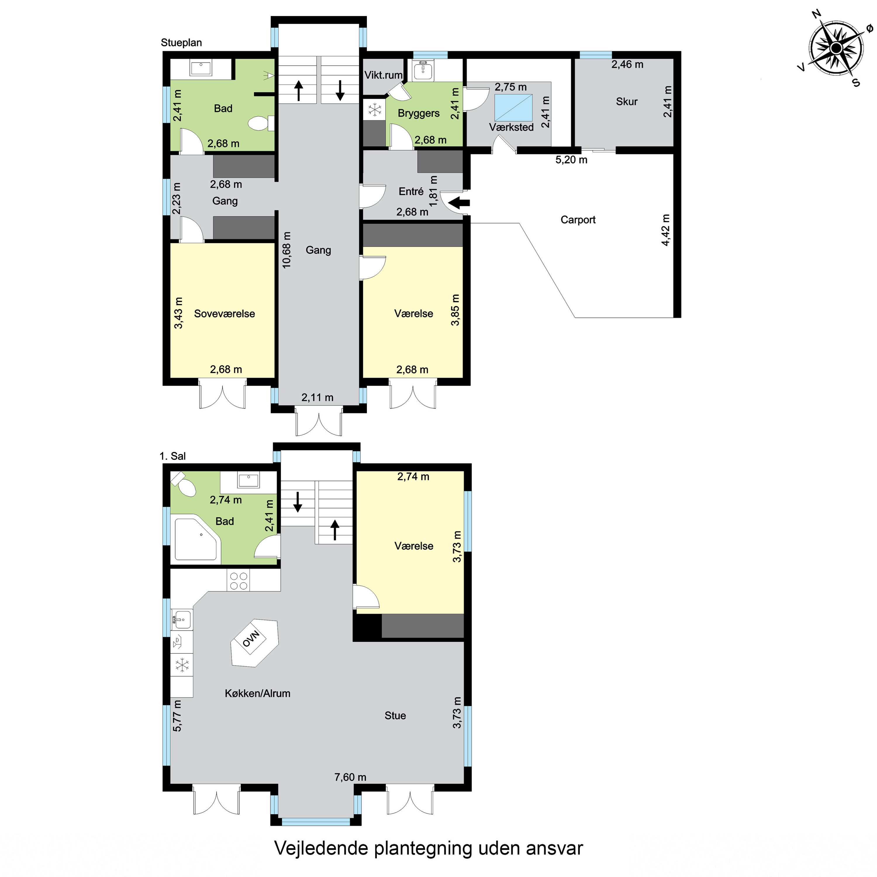 Plantegninger billede af Fasanvej 37, 7600 Struer