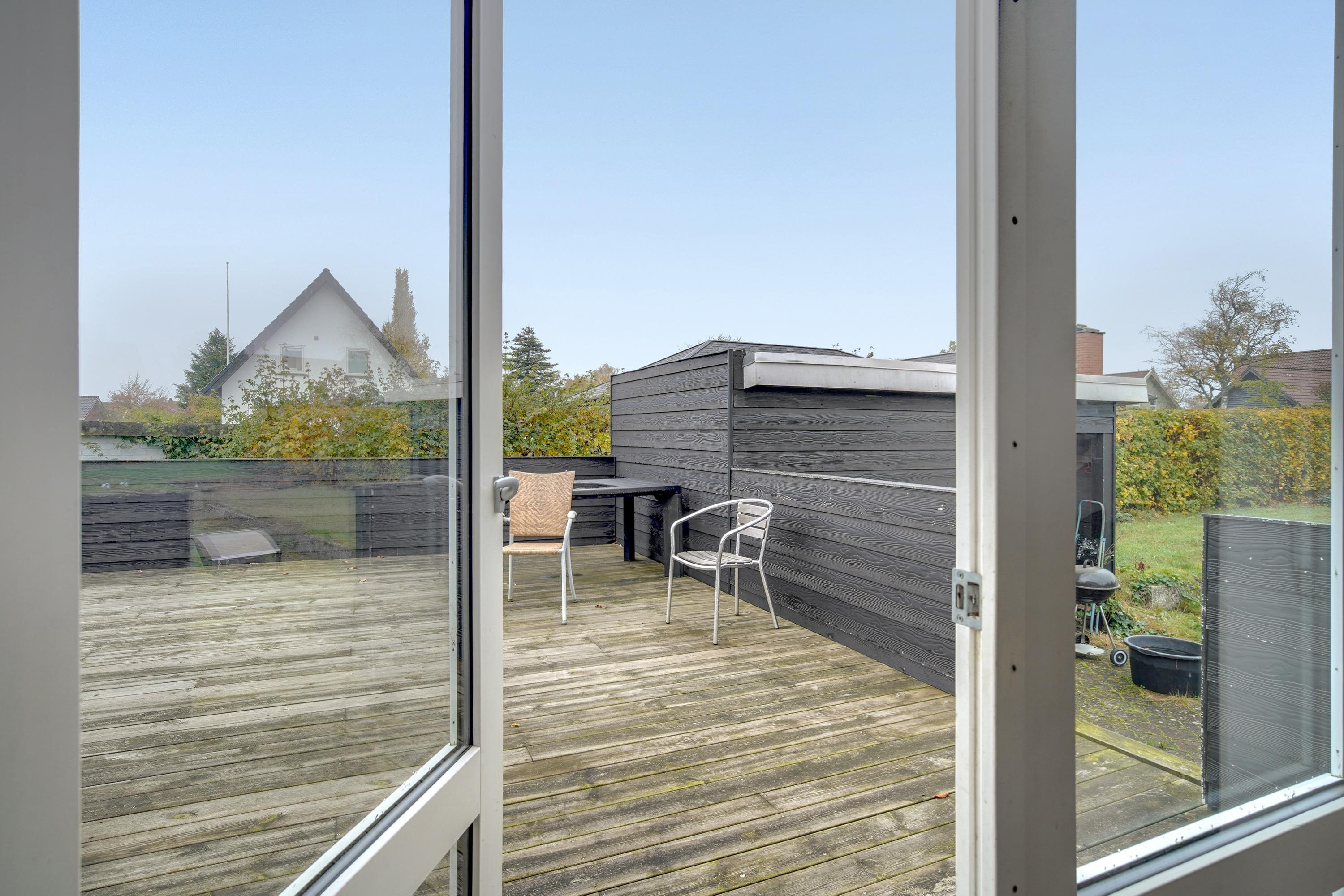 Fremhævet terrasse billede i fuldskærmstilstand. Billede af Dybdalsvej 6, 6800 Varde