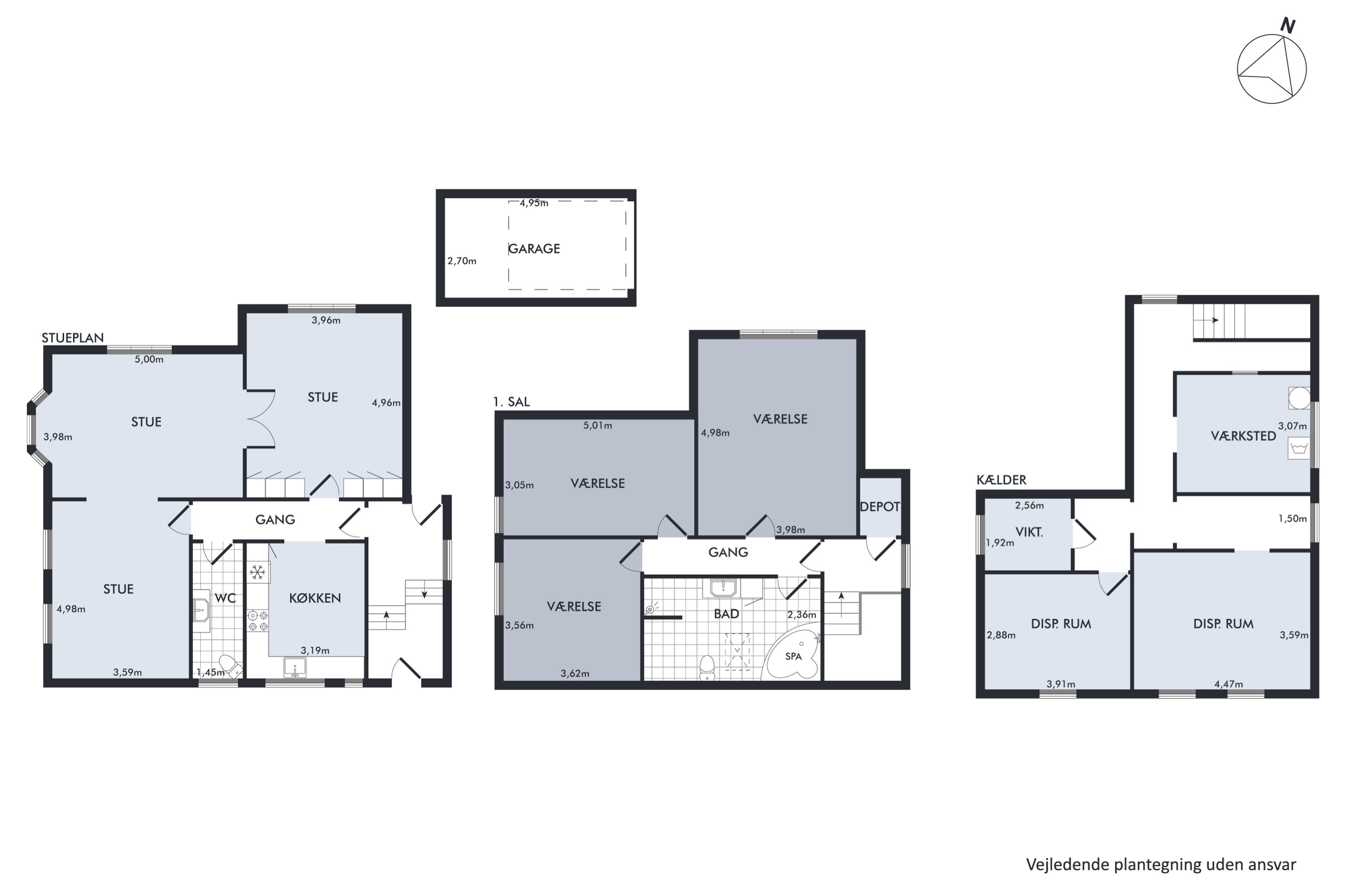 Plantegninger billede af Toldbodgade 1, 6300 Gråsten