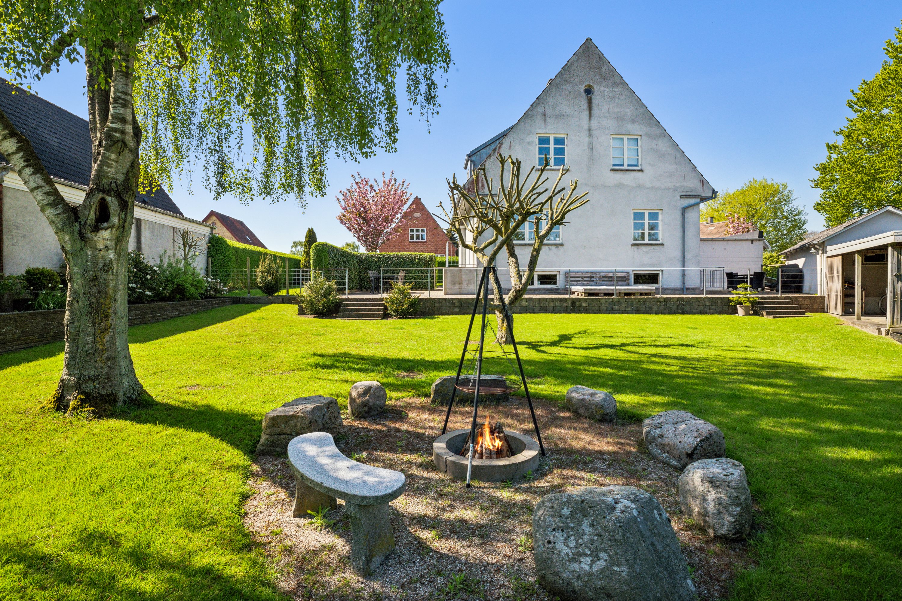 Fremhævet have billede i fuldskærmstilstand. Billede af Saksenballe 21, Nr Broby, 5672 Broby