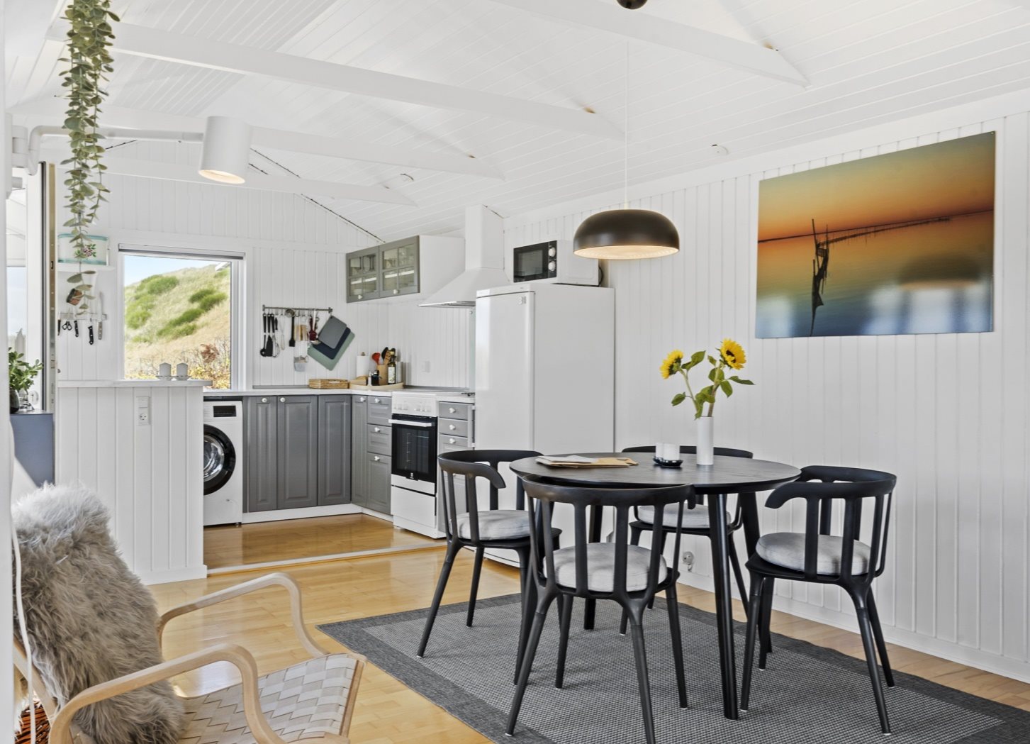 Fremhævet  billede i fuldskærmstilstand. Billede af Havvej 40, Haurvig, 6960 Hvide Sande