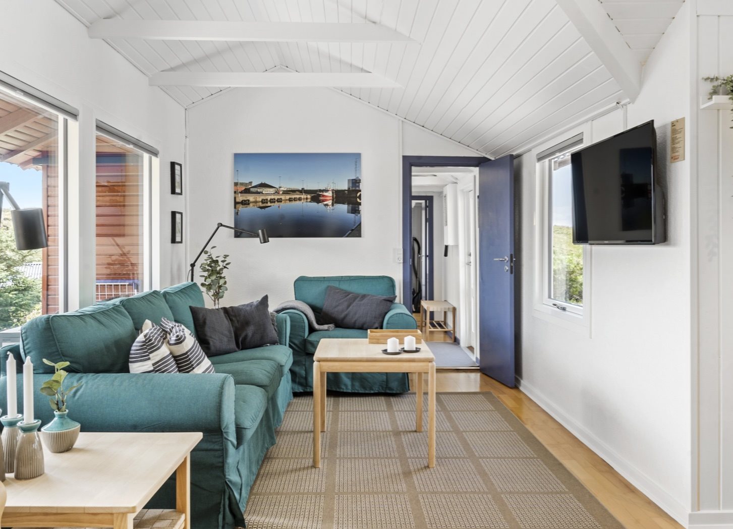 Fremhævet  billede i fuldskærmstilstand. Billede af Havvej 40, Haurvig, 6960 Hvide Sande