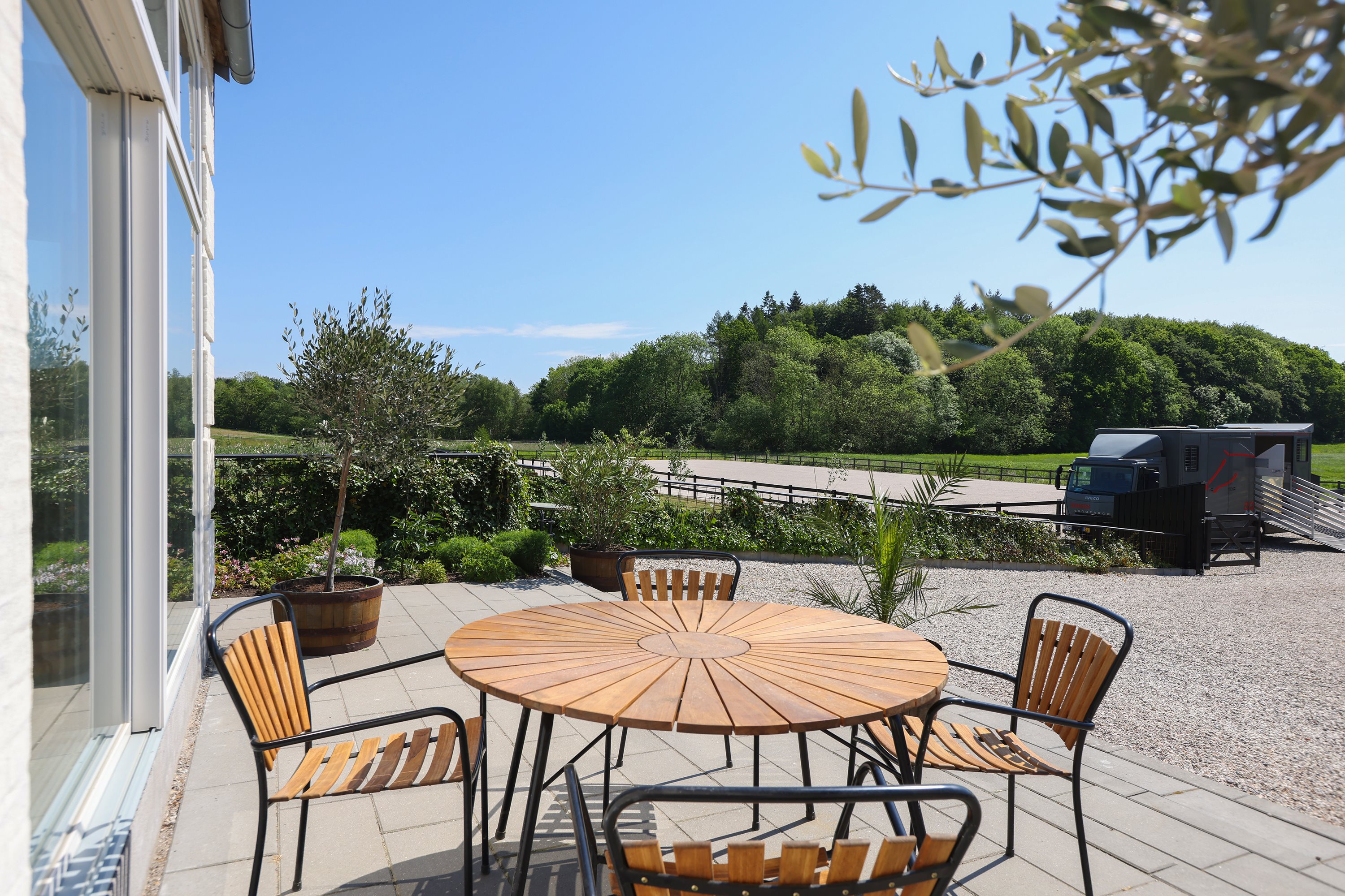 Fremhævet terrasse billede i fuldskærmstilstand. Billede af Nebsmøllevej 70, Høed, 4100 Ringsted