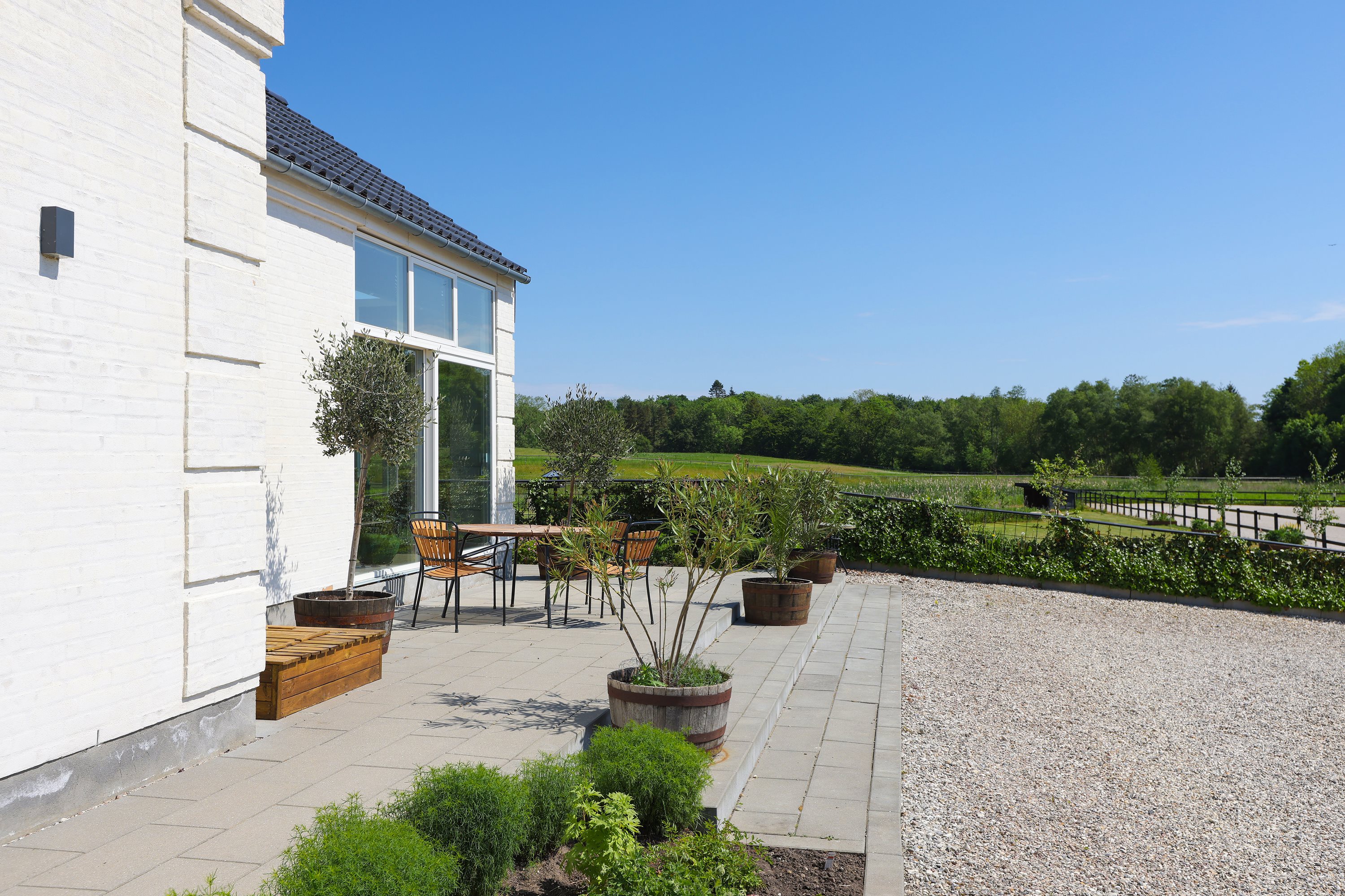 Fremhævet terrasse billede i fuldskærmstilstand. Billede af Nebsmøllevej 70, Høed, 4100 Ringsted