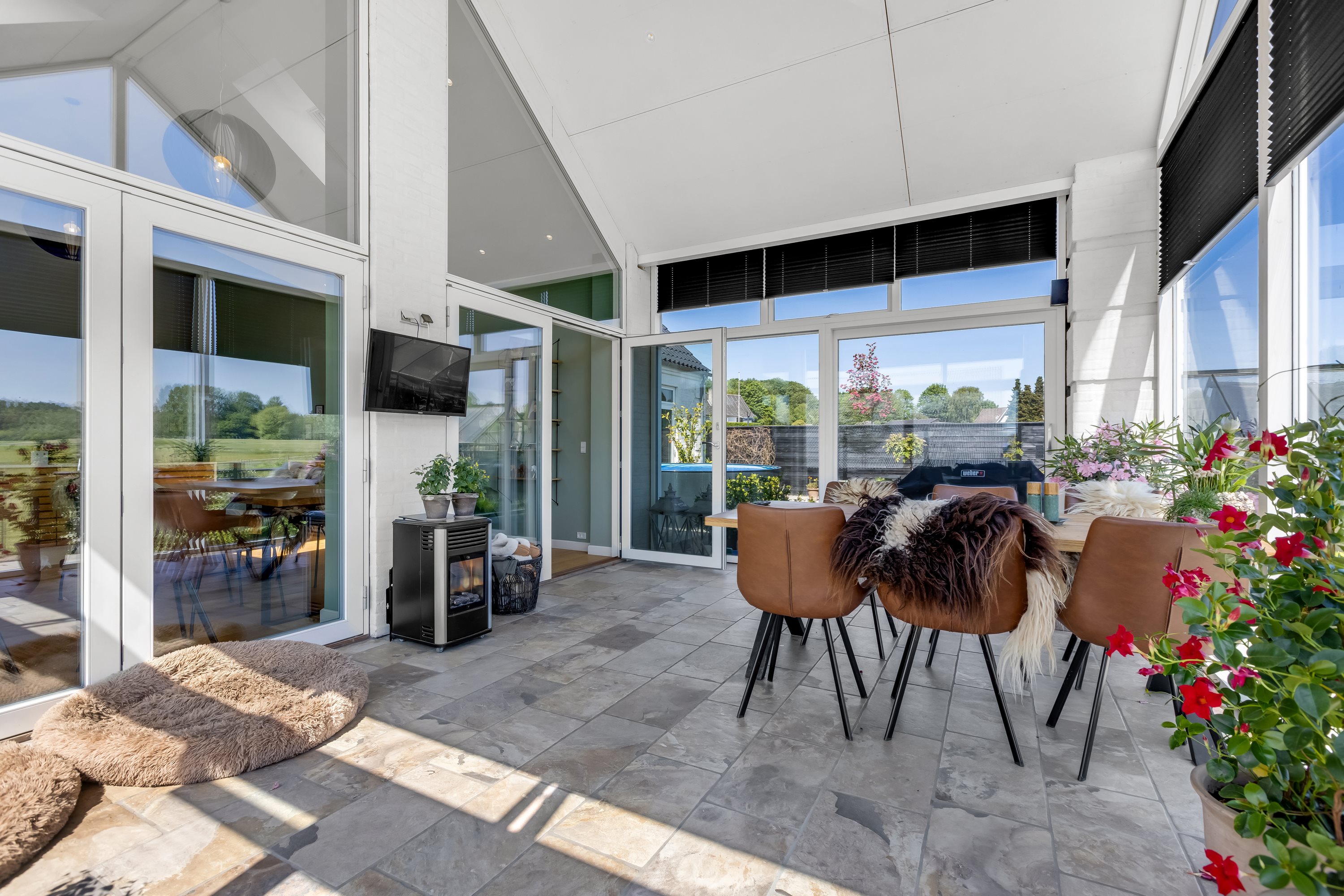 Fremhævet udestue billede i fuldskærmstilstand. Billede af Nebsmøllevej 70, Høed, 4100 Ringsted