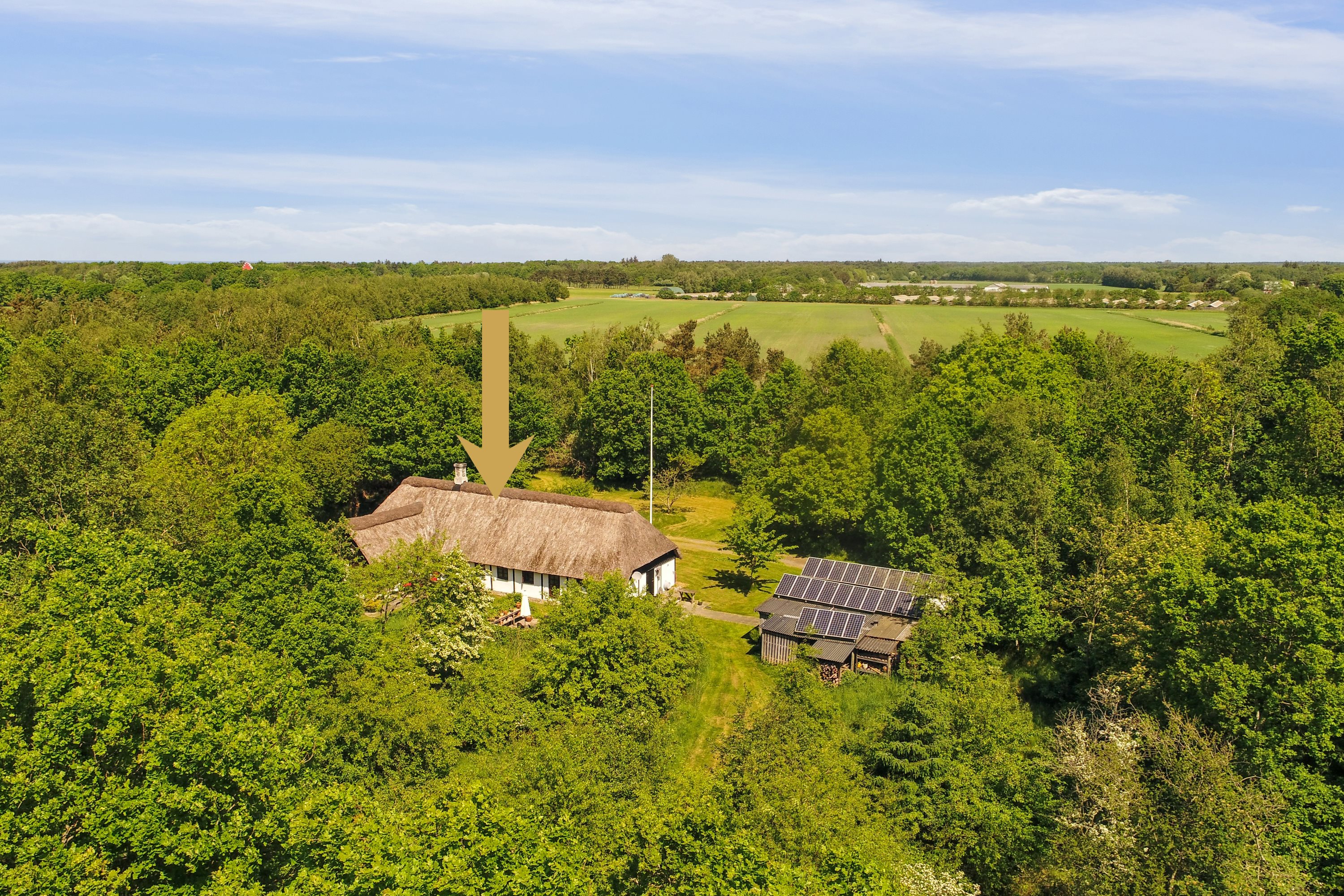 Fremhævet have billede i fuldskærmstilstand. Billede af Søndre Kirkevej 3A, Vesterø, 9940 Læsø