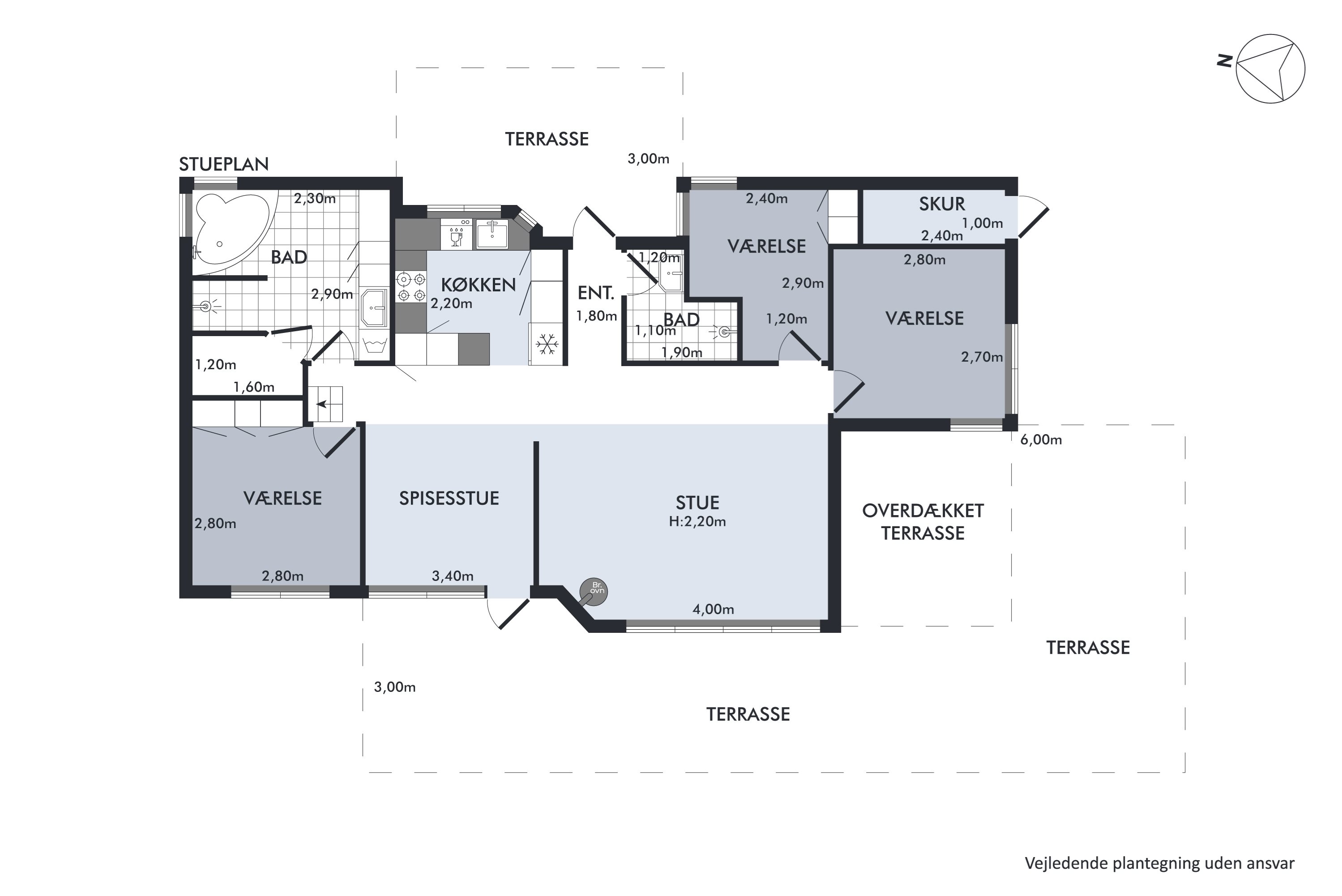 Plantegninger billede af Høgevej 1, Østerby, 9940 Læsø