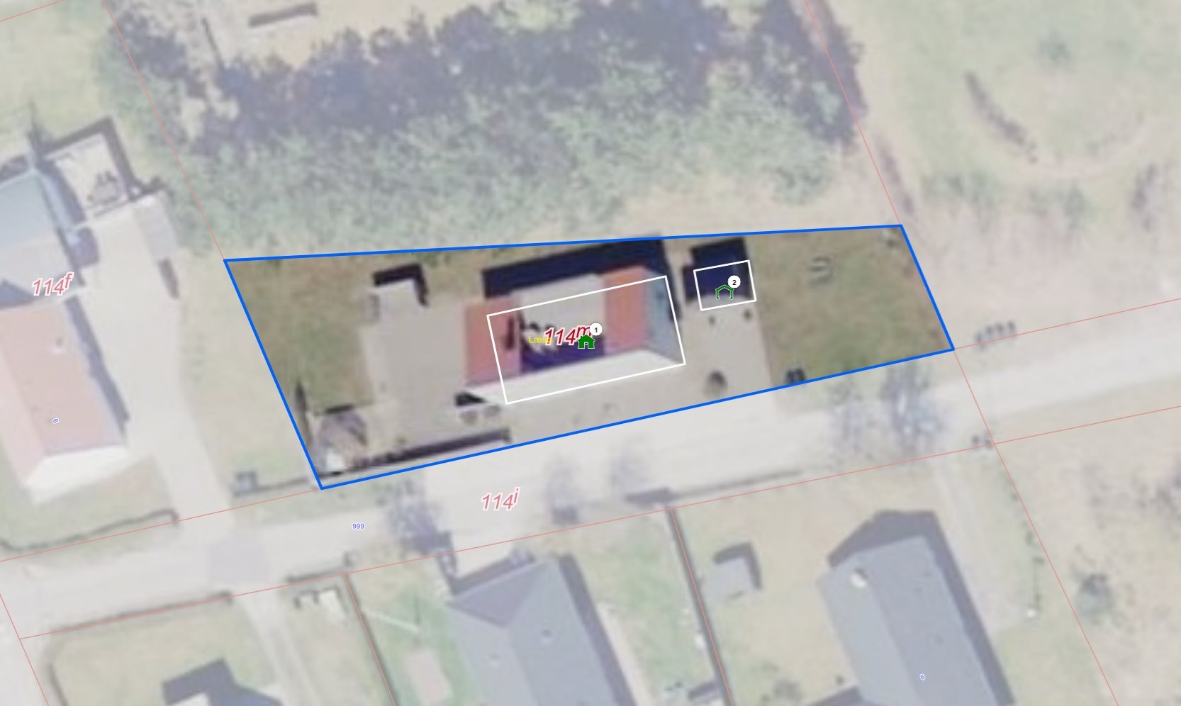 Fremhævet street view billede i fuldskærmstilstand. Billede af Drosselvej 3, Østerby Havn, 9940 Læsø