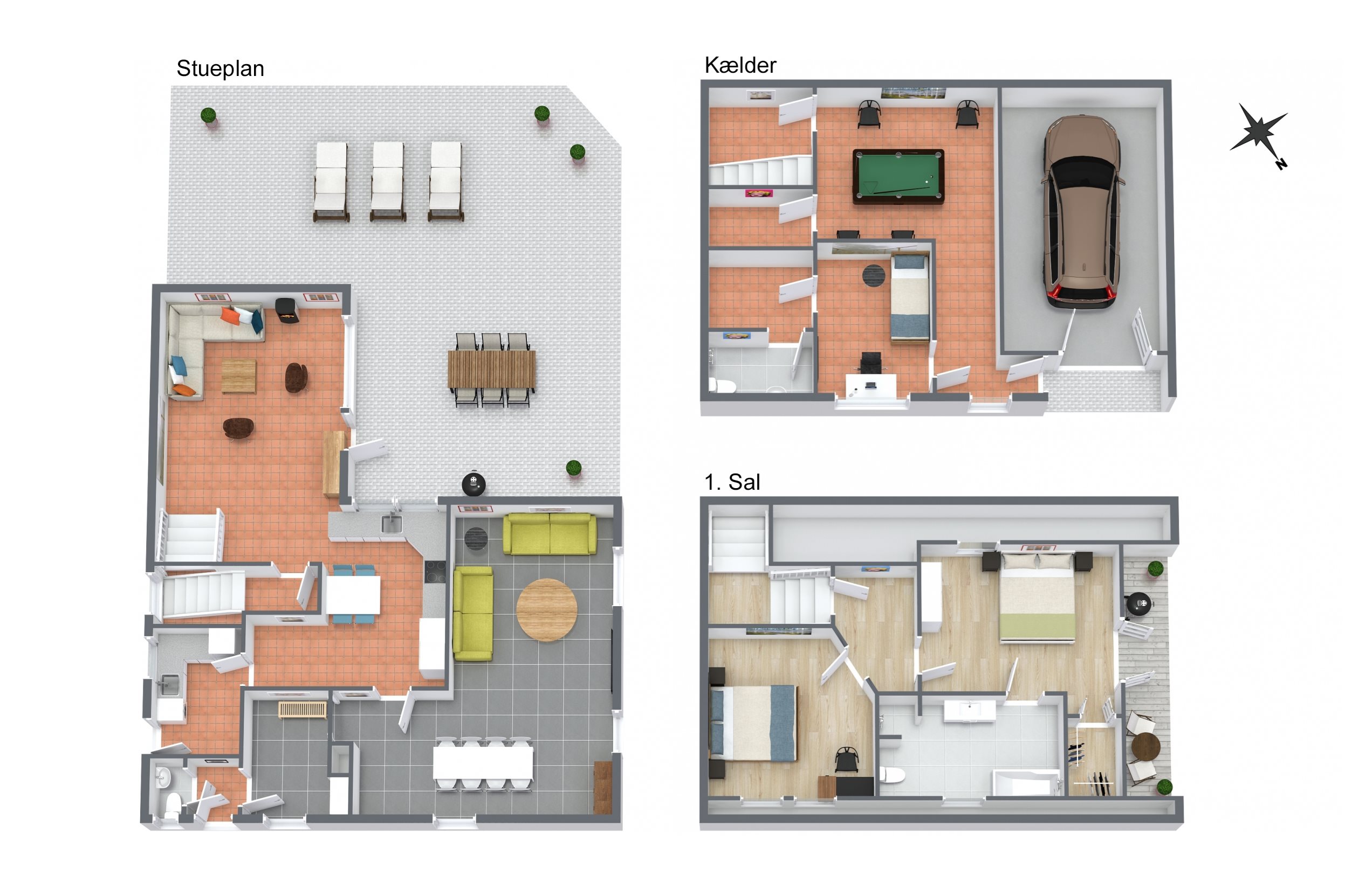 Plantegninger billede af Tårnvej 2, 9830 Tårs
