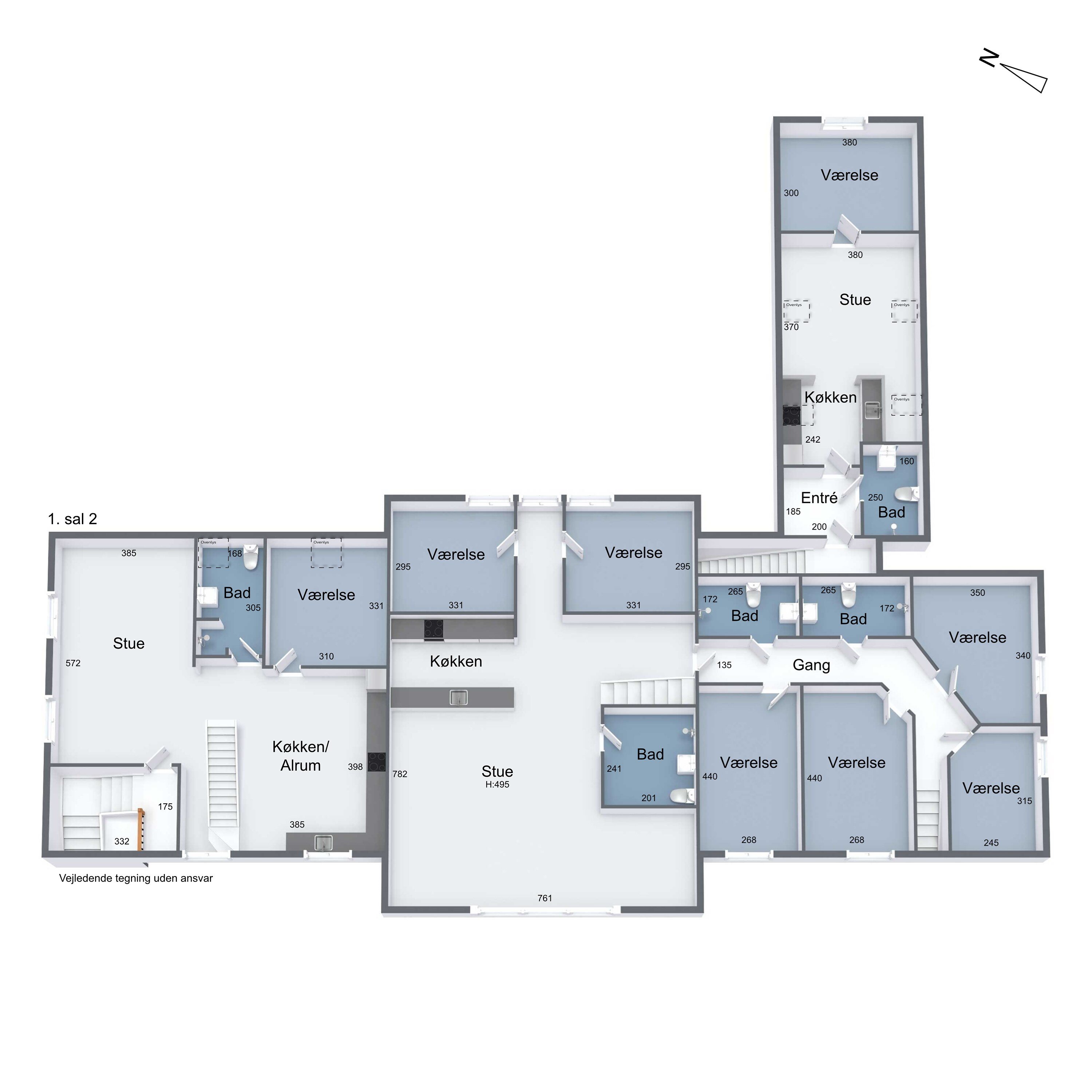 Plantegninger billede af Tåningvej 7, Tåning, 8660 Skanderborg