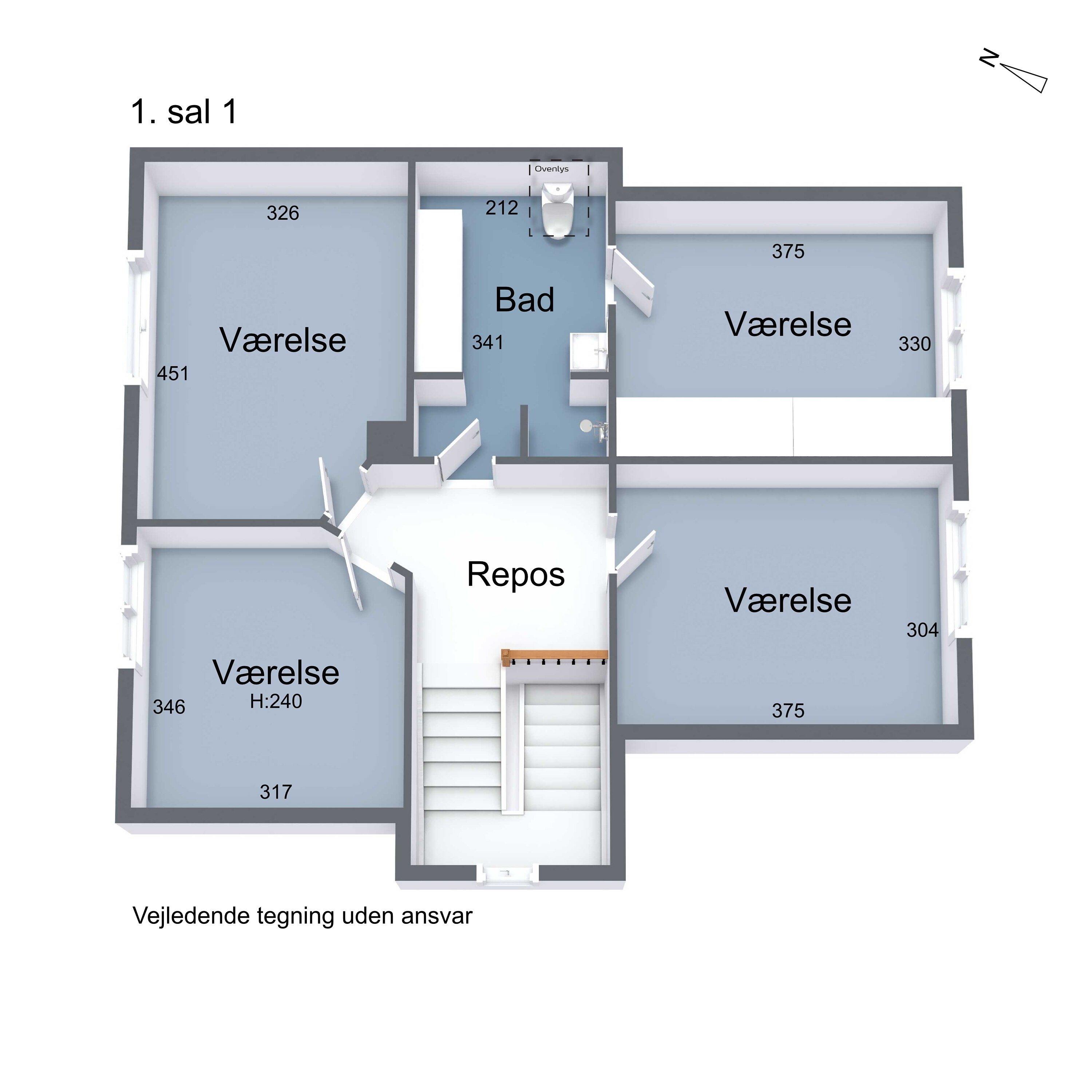 Plantegninger billede af Tåningvej 7, Tåning, 8660 Skanderborg