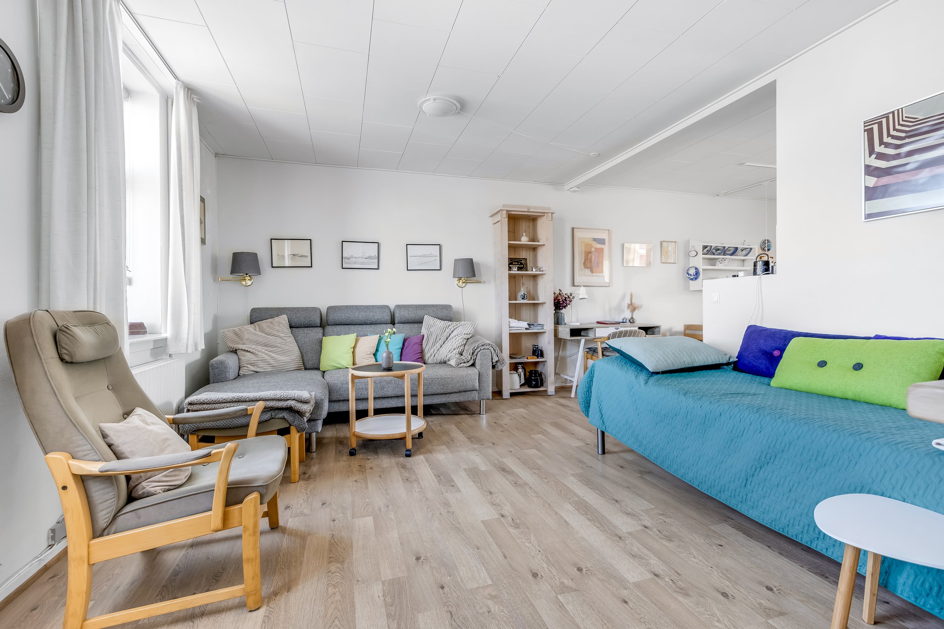 Fremhævet stue billede i fuldskærmstilstand. Billede af Sylowsvej 63, 4220 Korsør