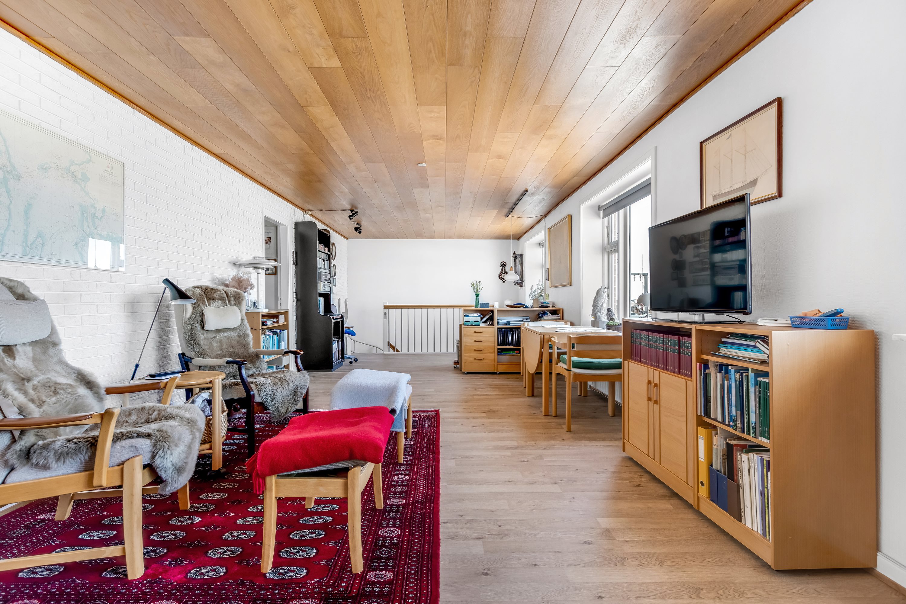 Fremhævet stue billede i fuldskærmstilstand. Billede af Sylowsvej 63, 4220 Korsør