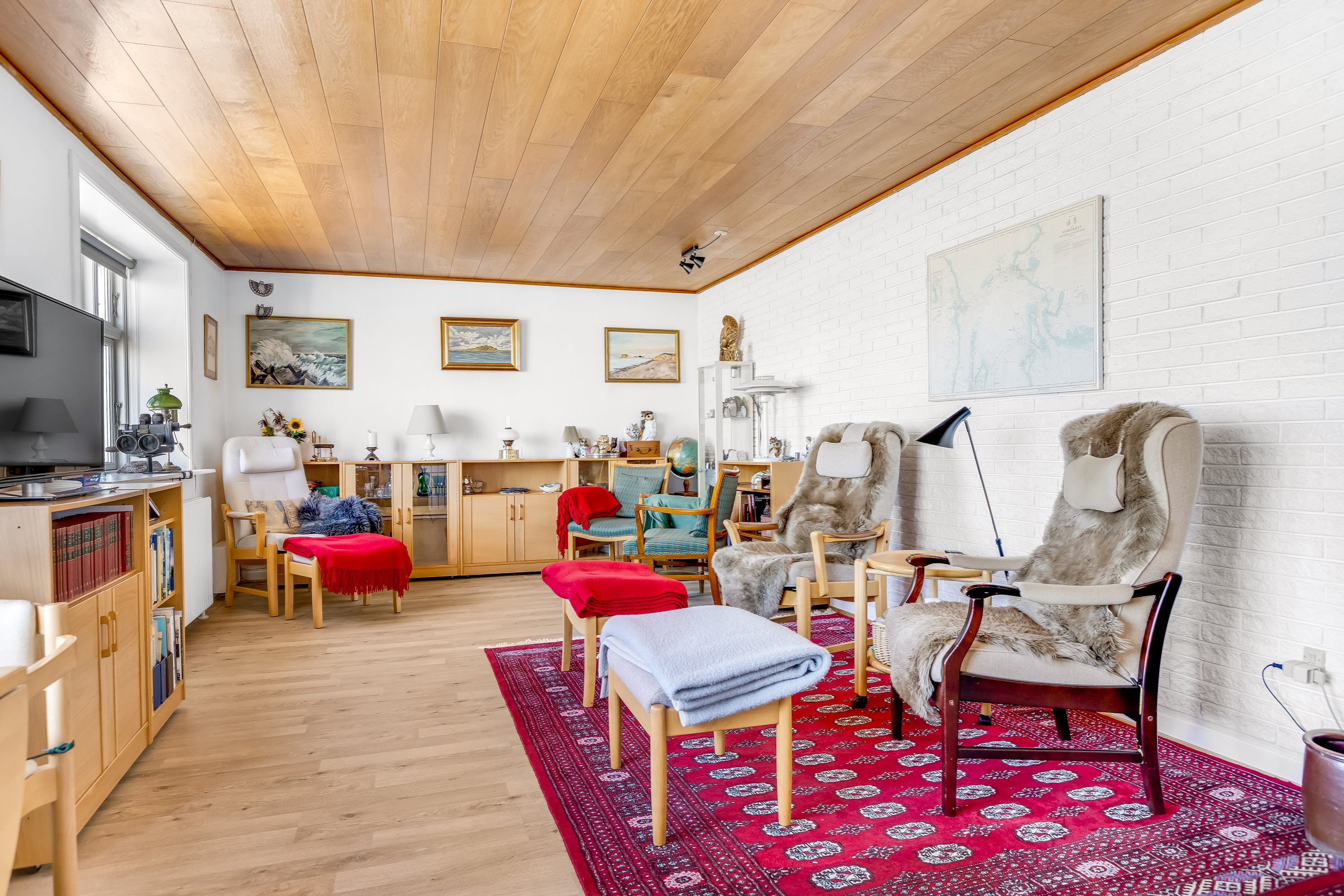 Fremhævet stue billede i fuldskærmstilstand. Billede af Sylowsvej 63, 4220 Korsør