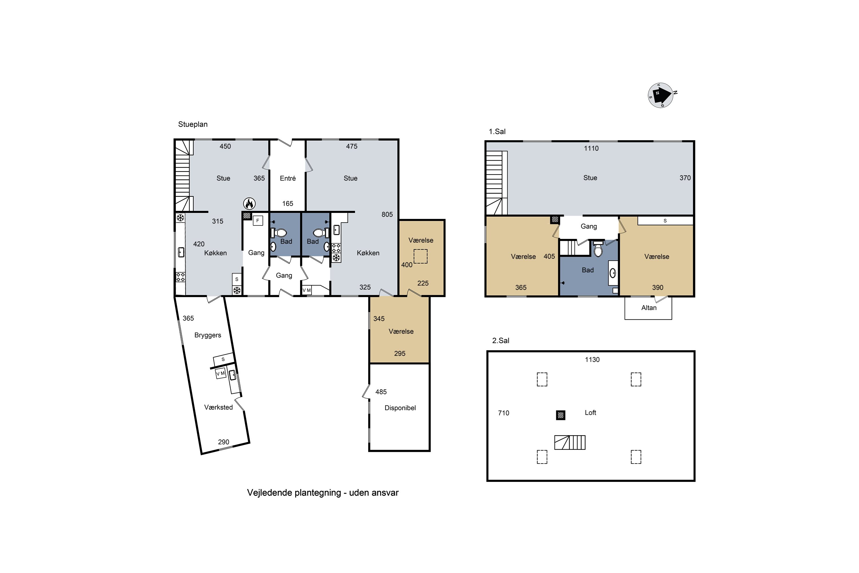 Plantegninger billede af Sylowsvej 63, 4220 Korsør